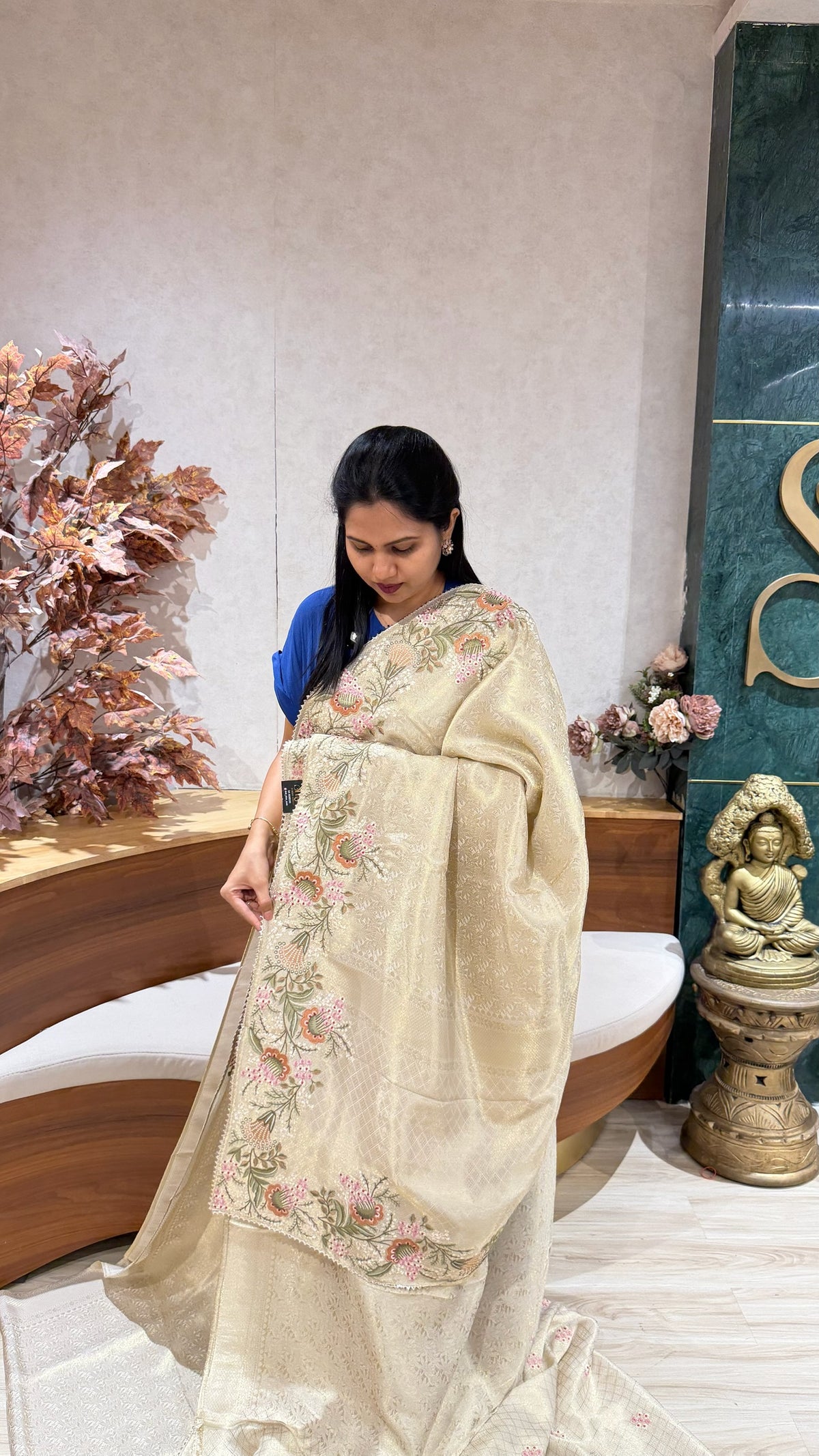 Banaras brocade embroidery