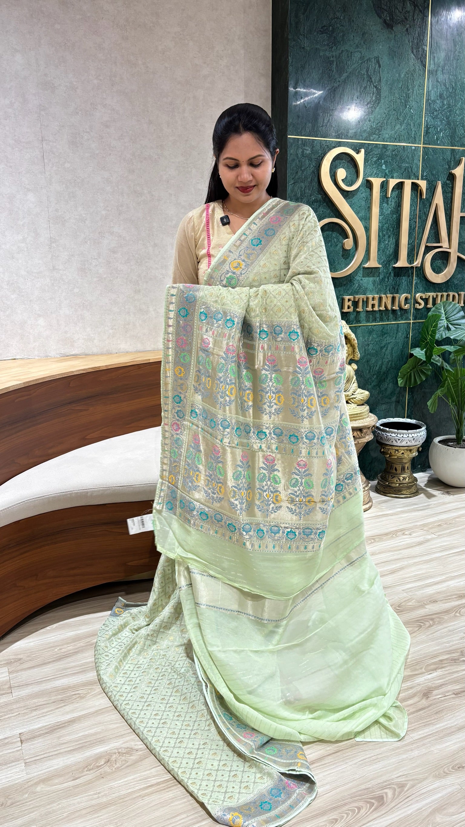 Georgette Banaras Paithani