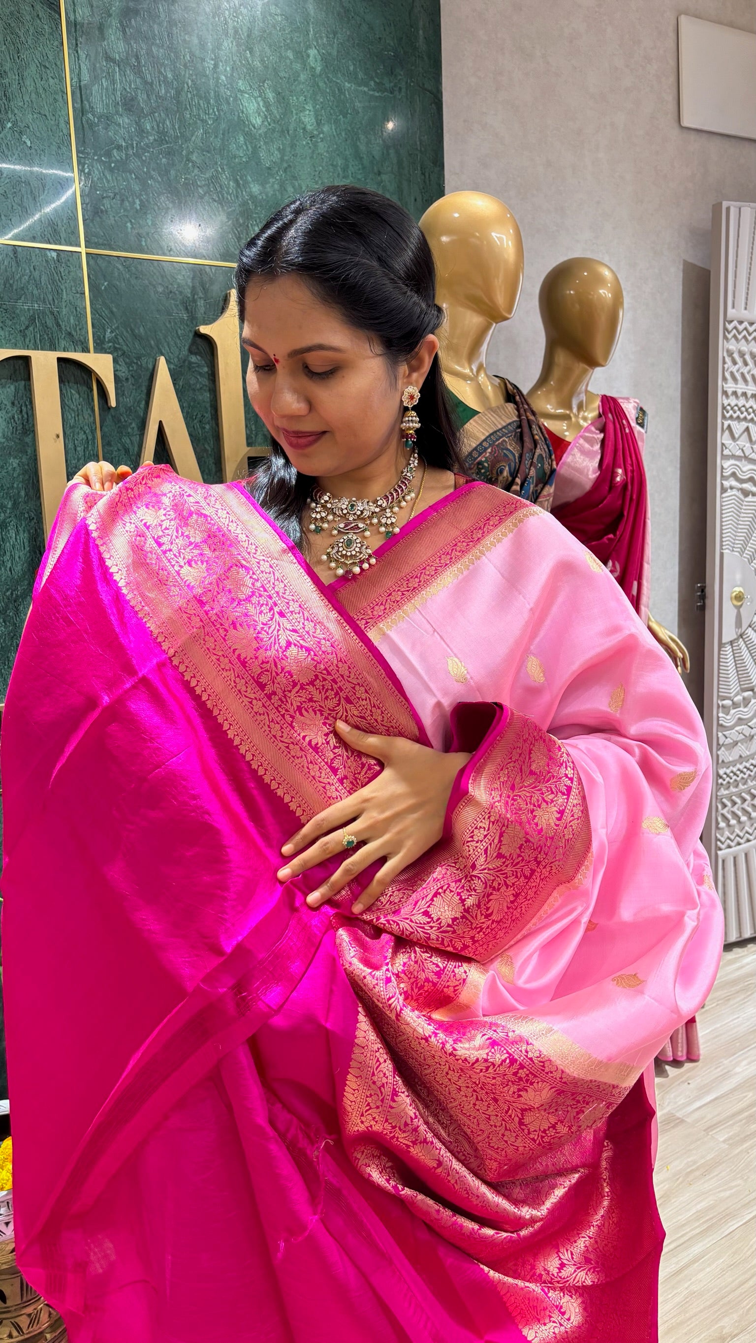 Pure handloom mango pattu