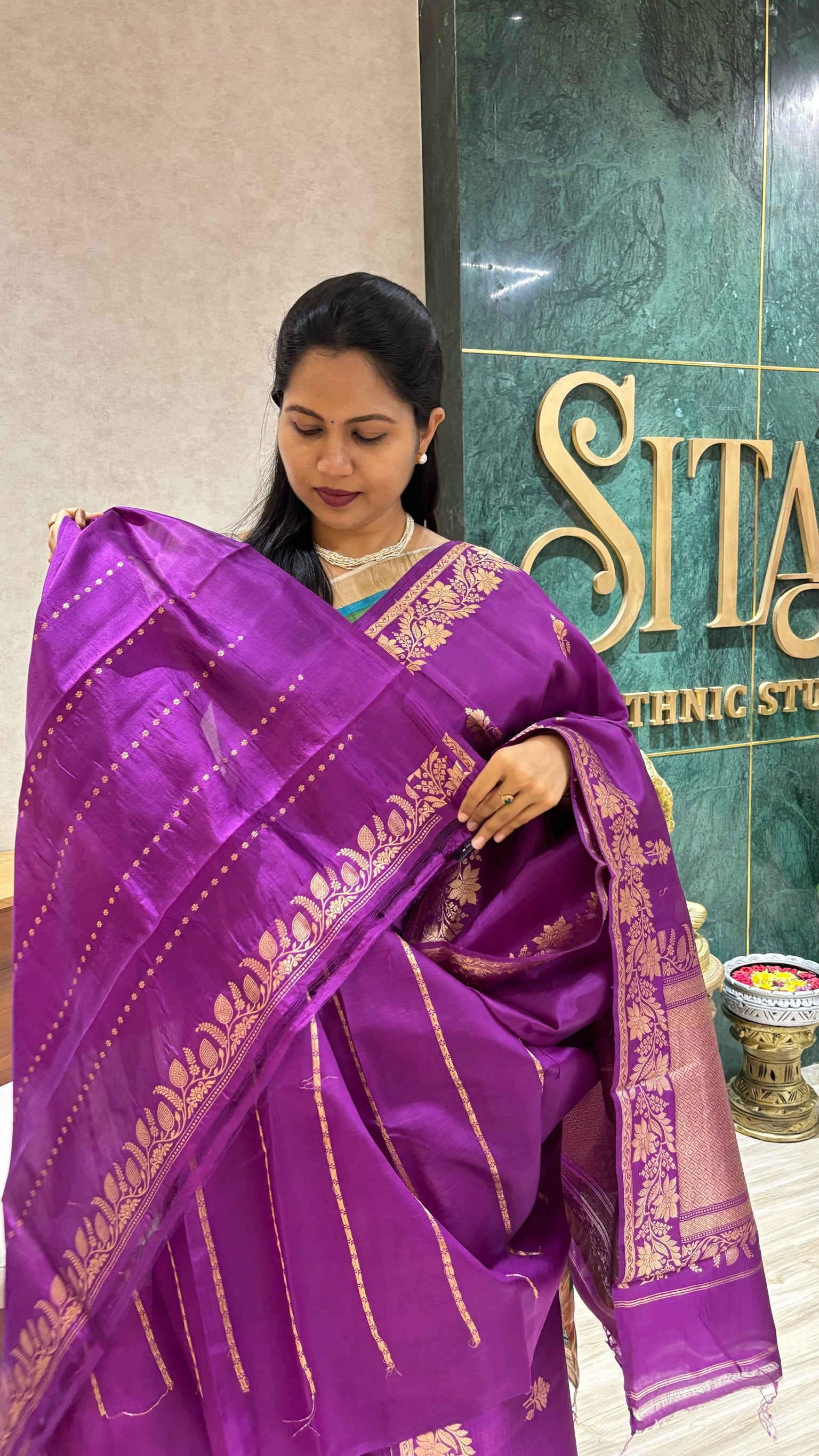 Handloom banaras pattu