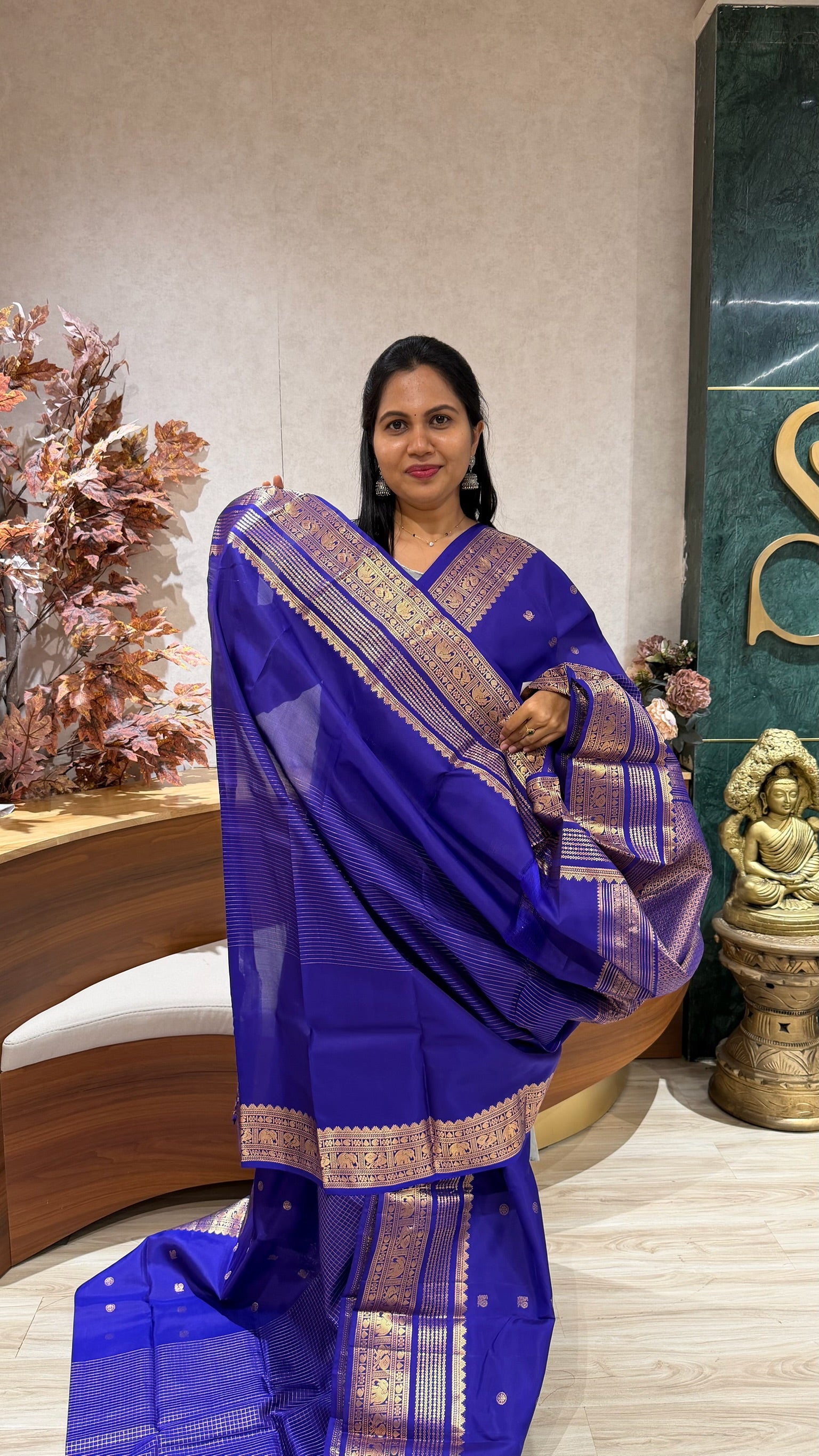 Light weight vintage kanchi