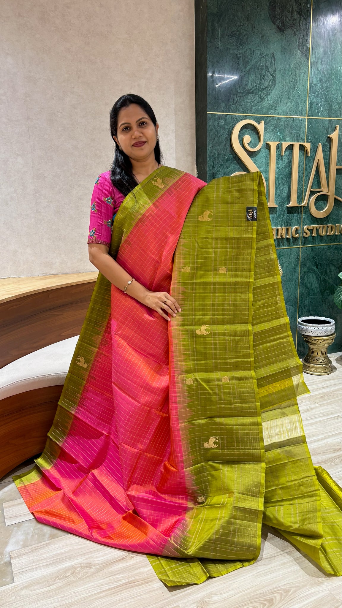 Handloom kanchi pattu