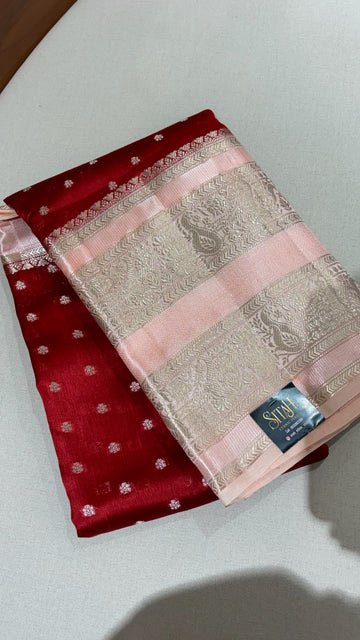 Fancy mango pattu red