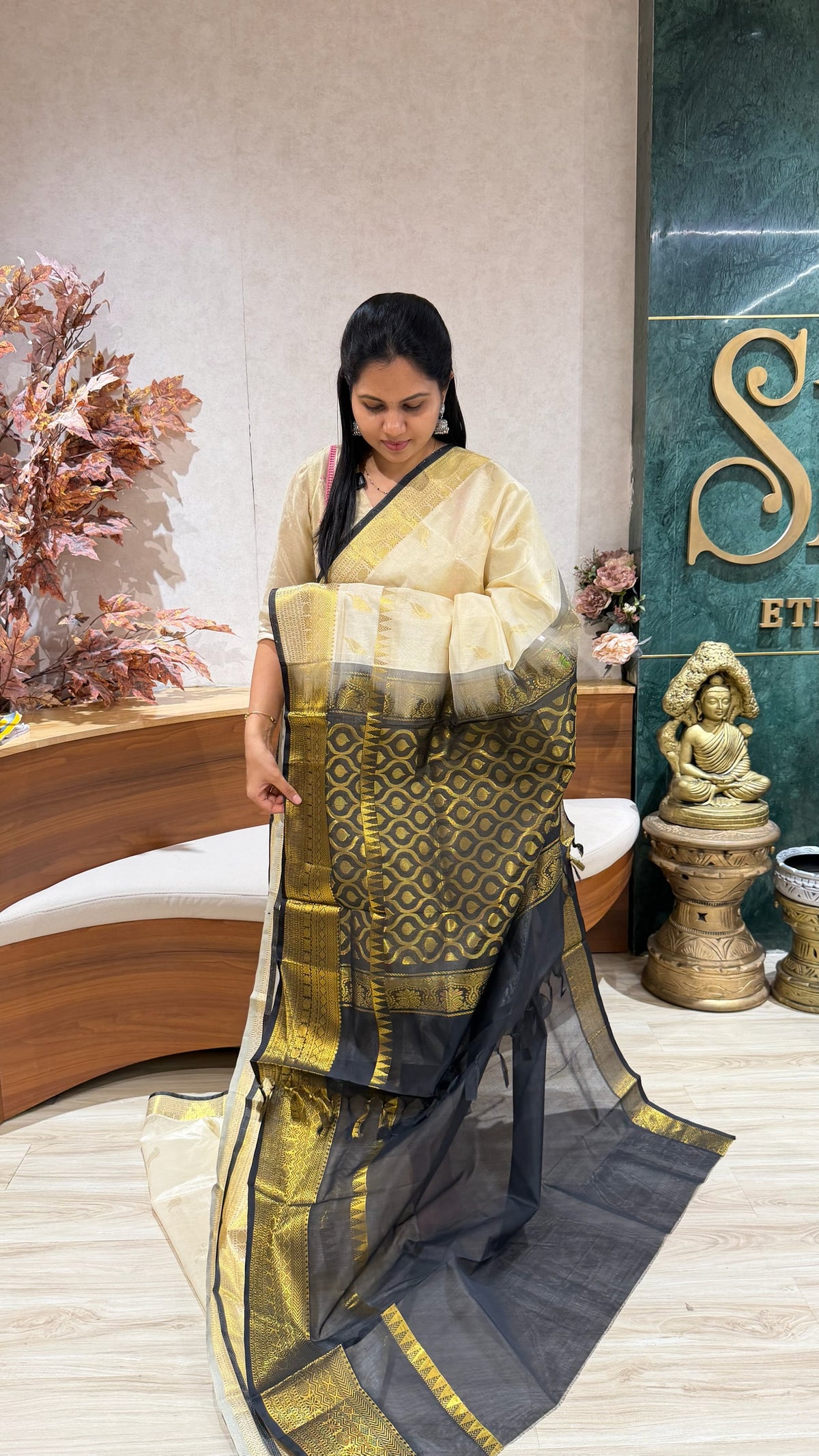 Handloom silk cotton