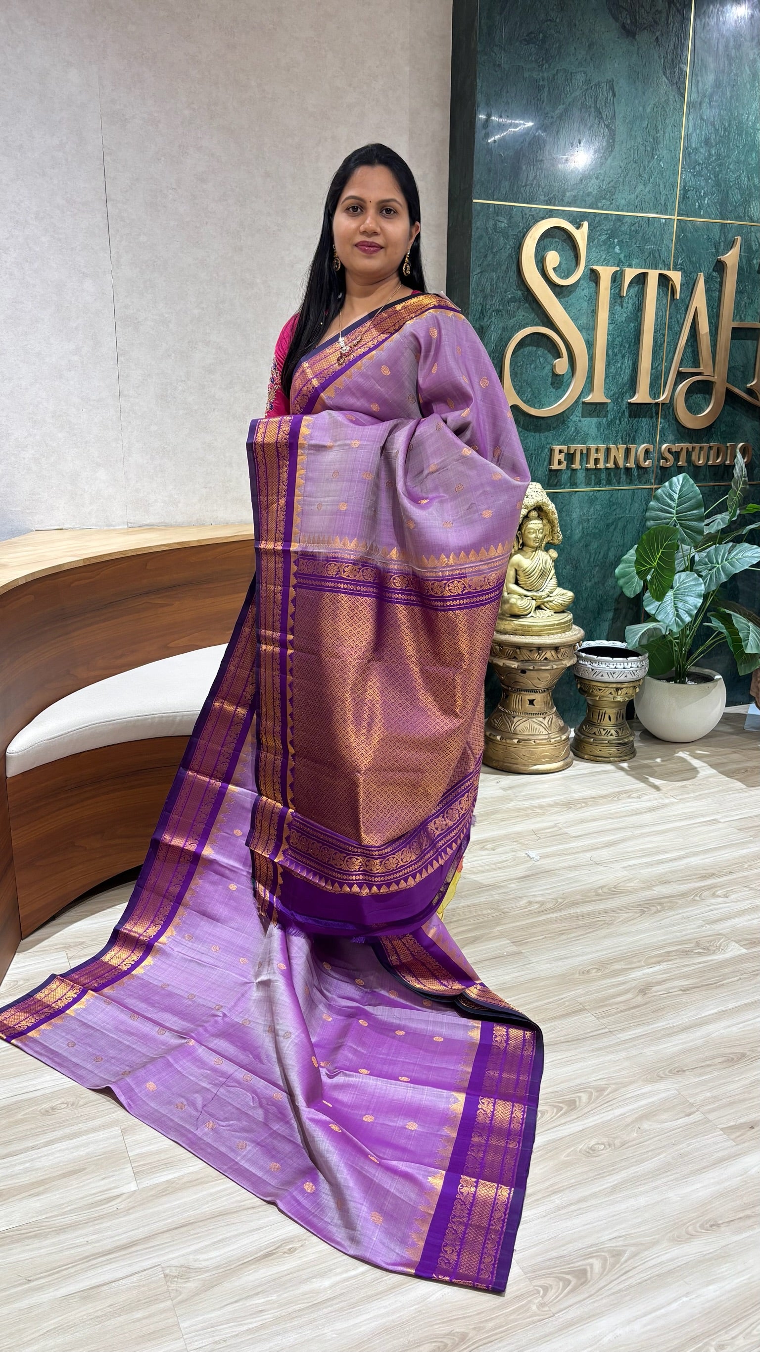 Handloom gadwal  pattu