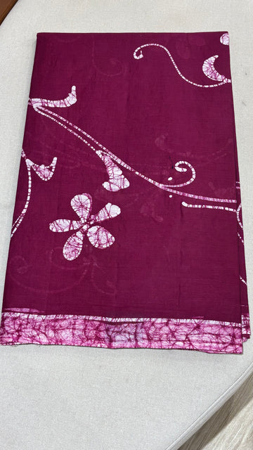 Summer cotton saree