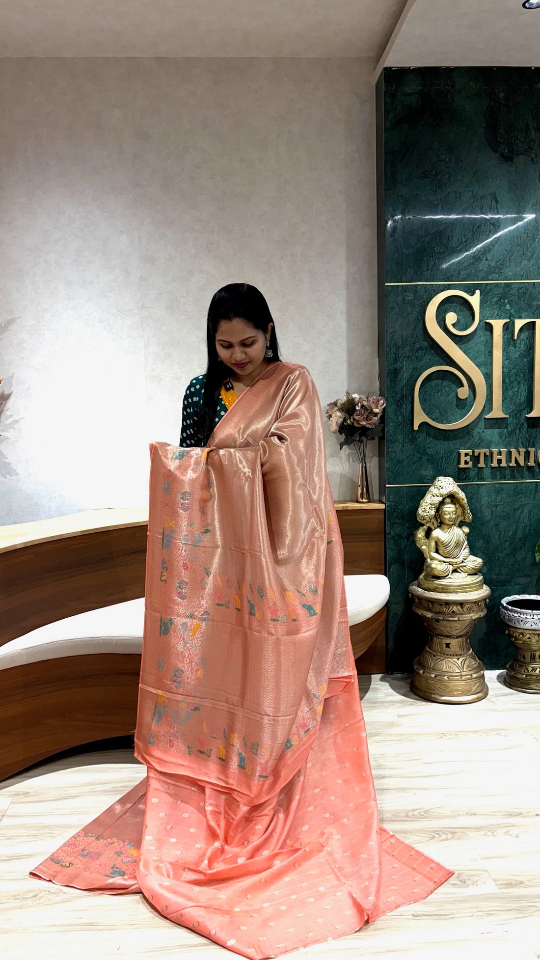 Tissue banaras forest theme