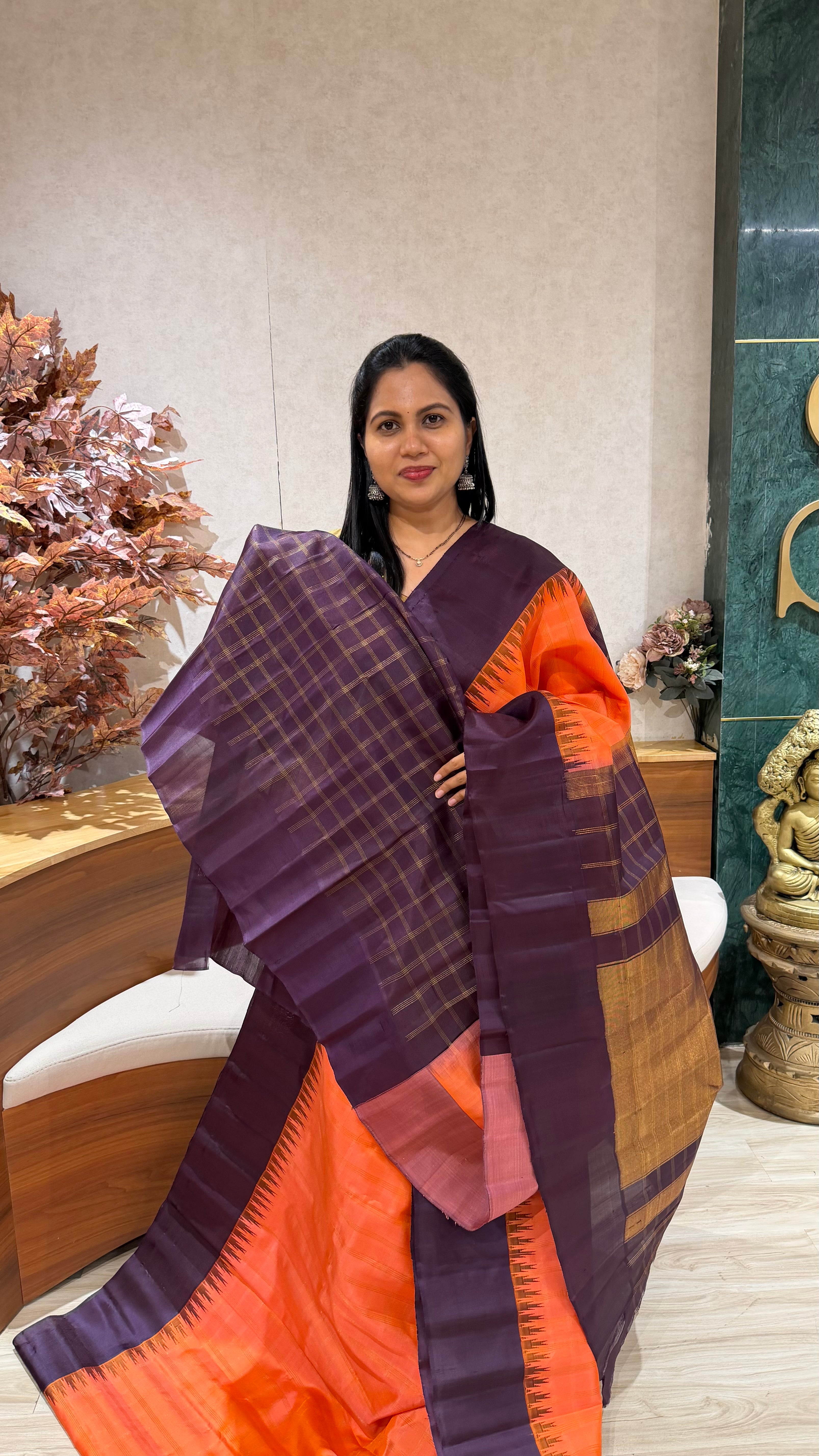 Handloom Gadwal pattu