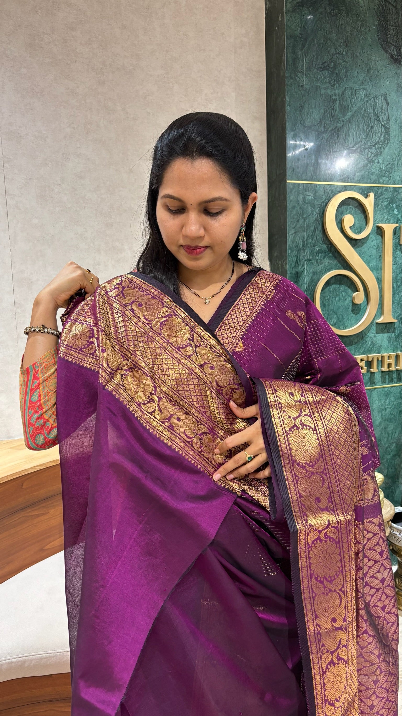 Handloom mangalgiri pattu