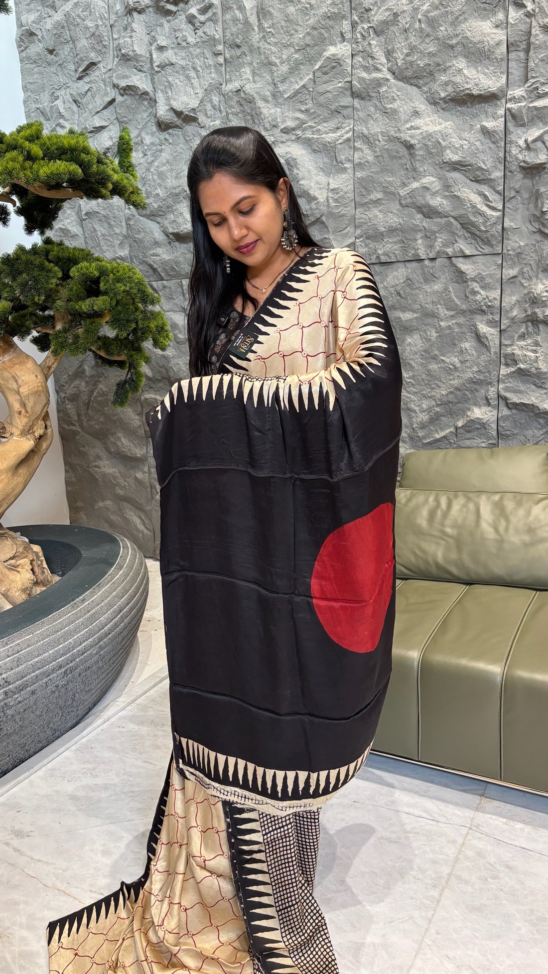 Pure modal silk light beige