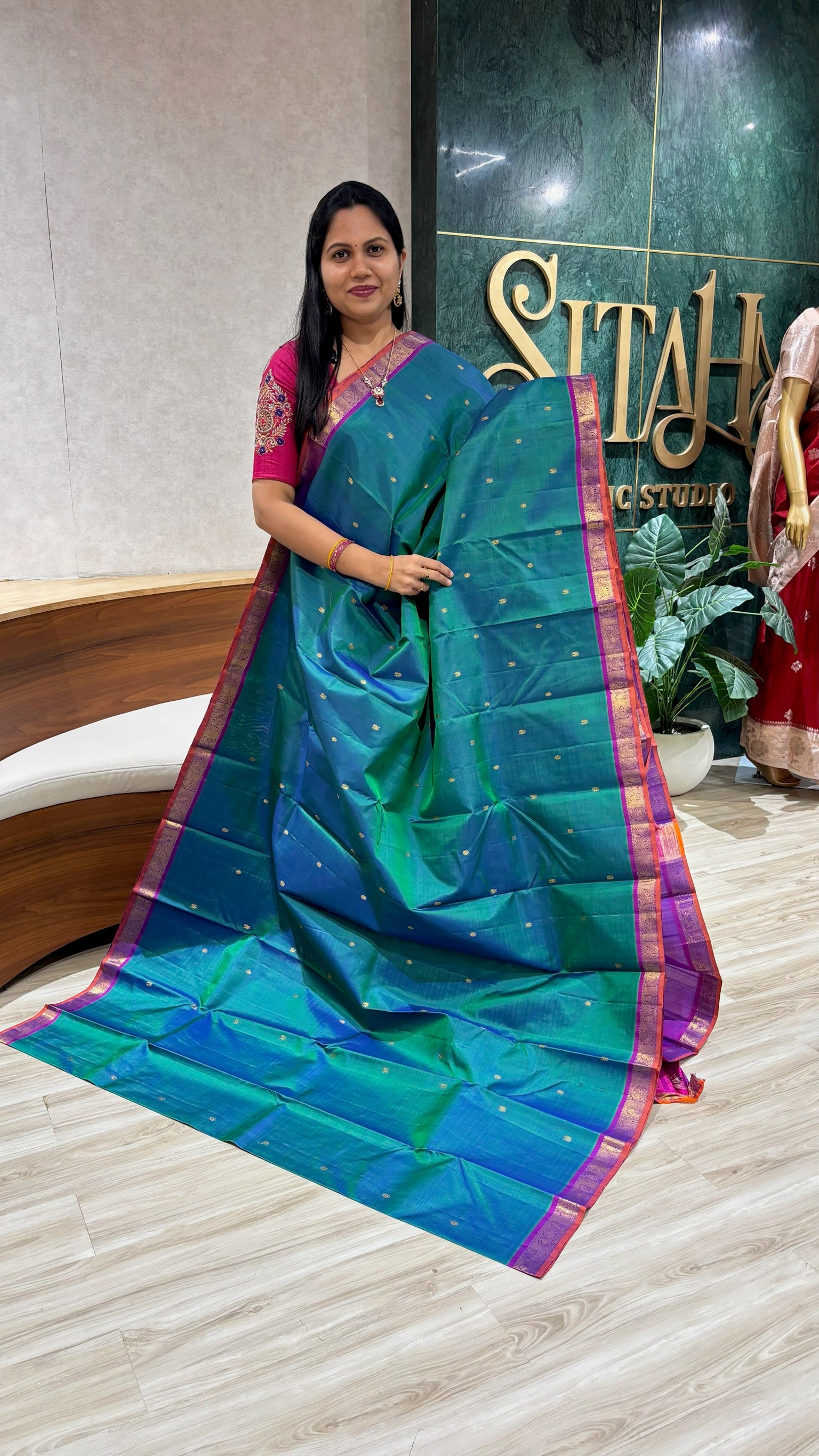 Handloom kanchi pattu