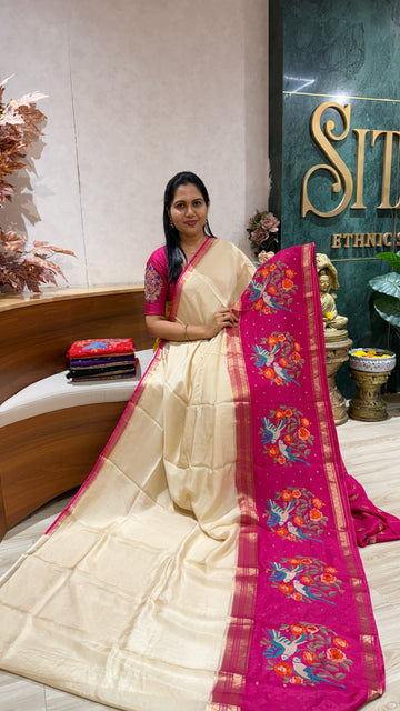 Fancy mysore silk