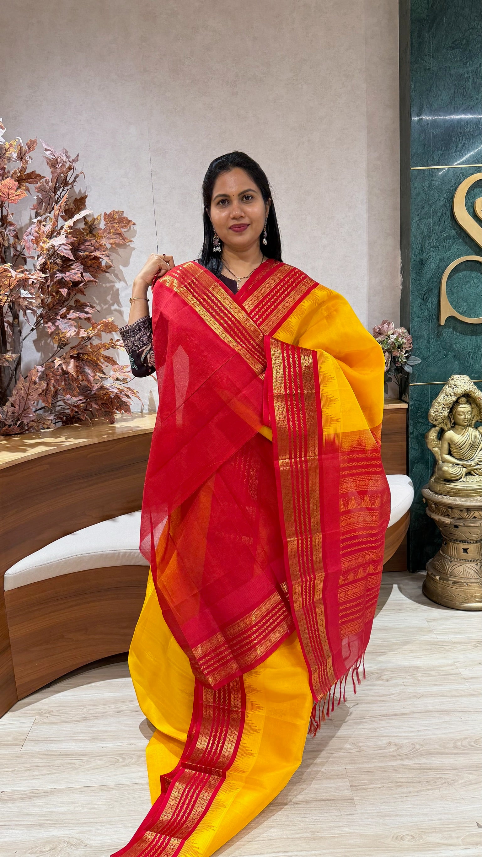 Handloom silk cotton