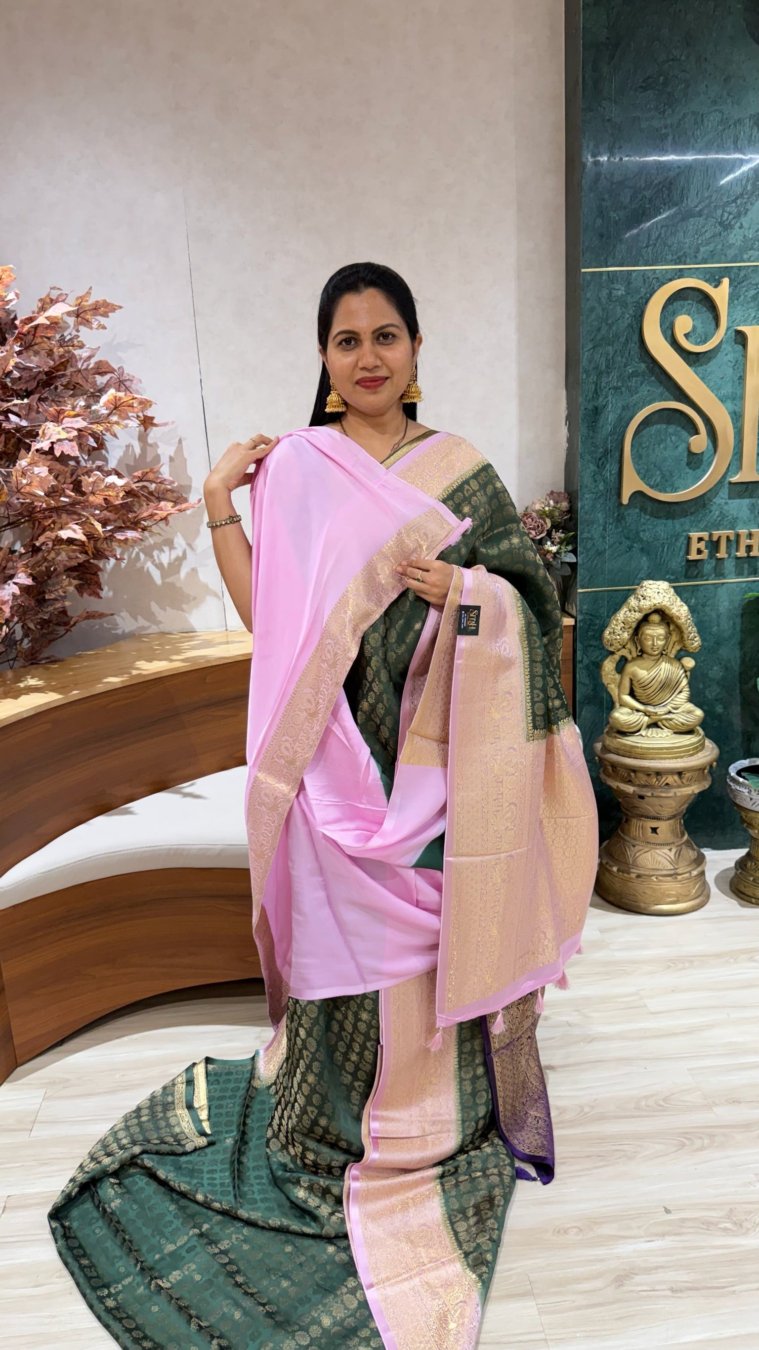 Kanchi crepe weaving
