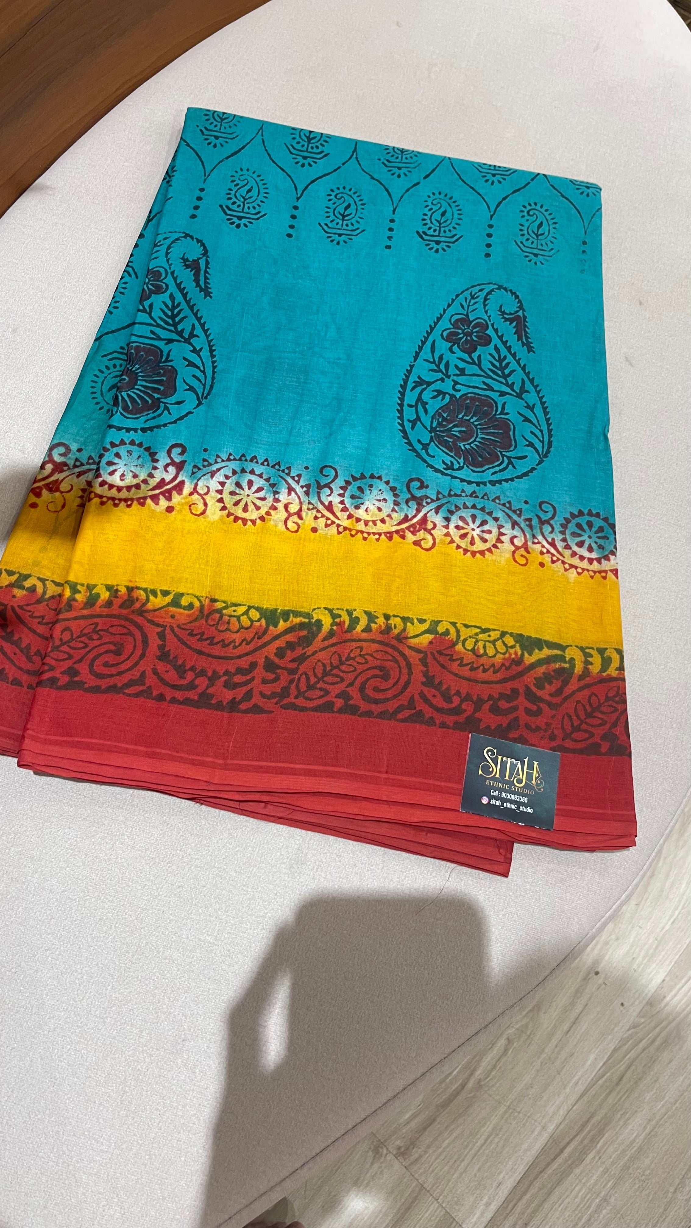 Summer cotton saree