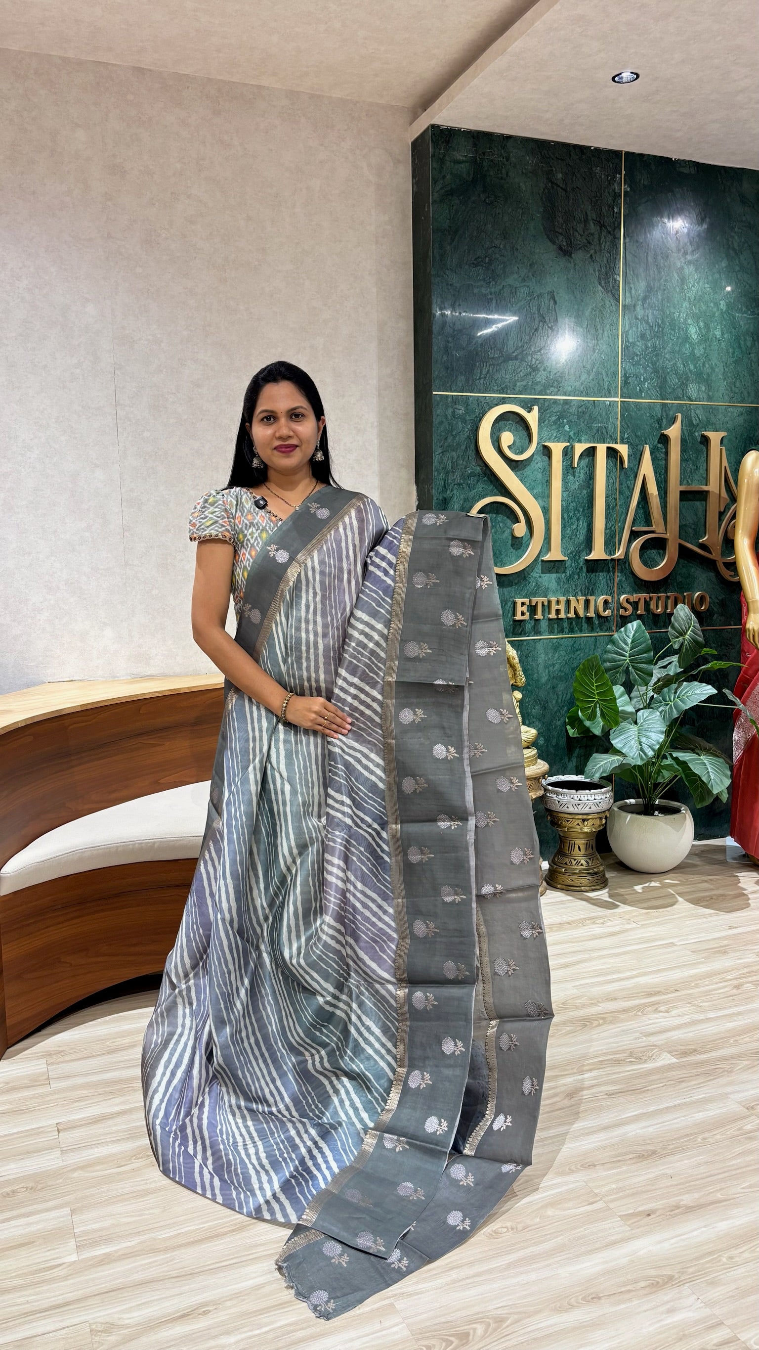 Tussar saree