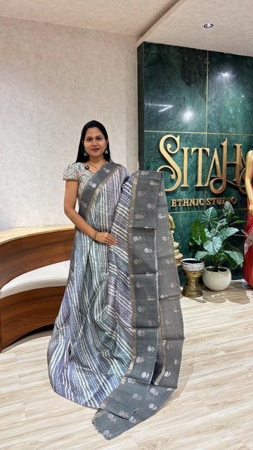 Tussar saree