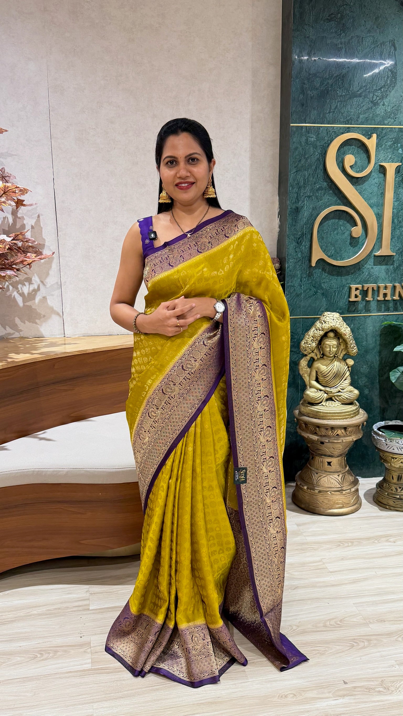 Kanchi crepe weaving