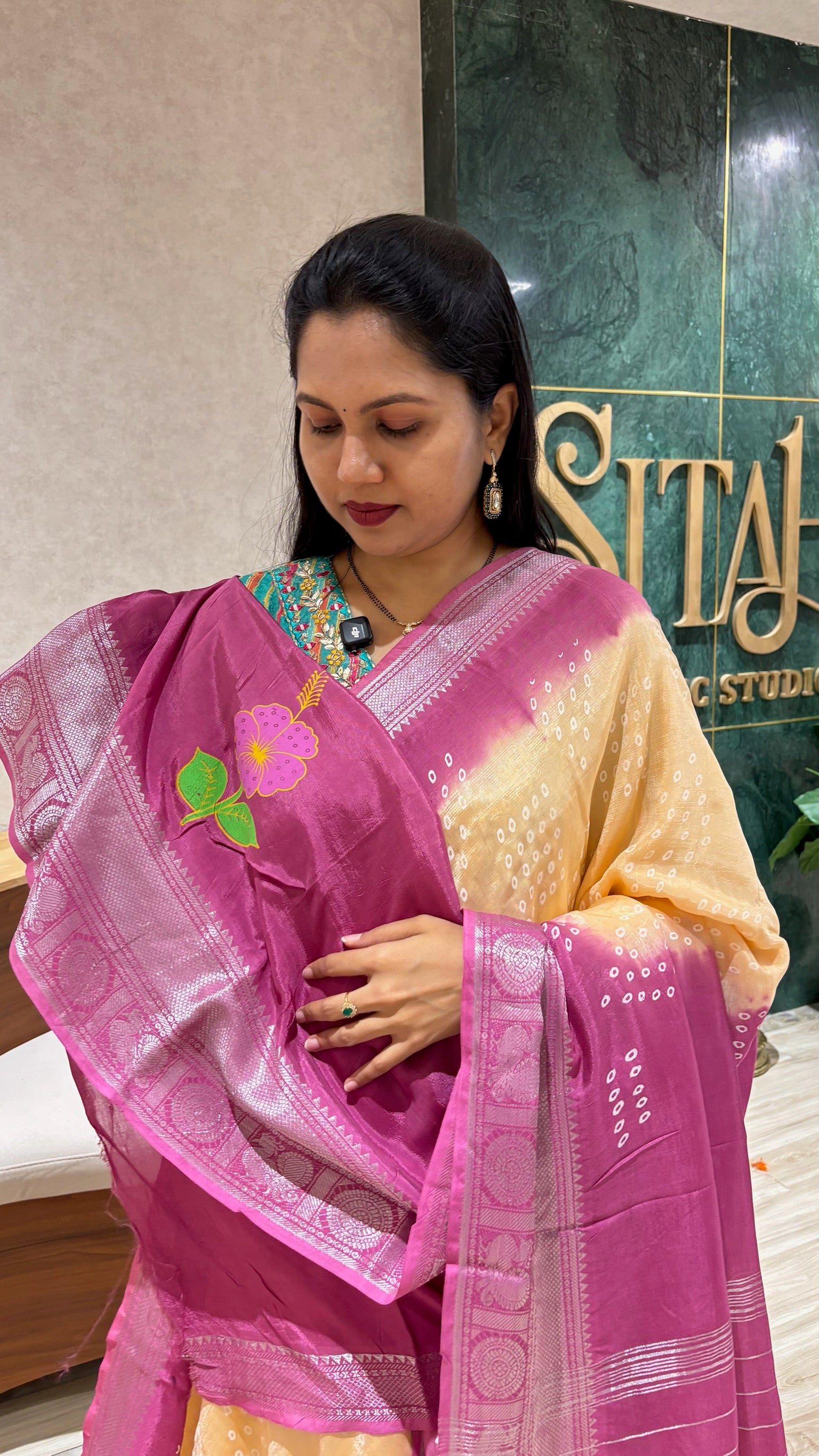 Mangalgiri digital print