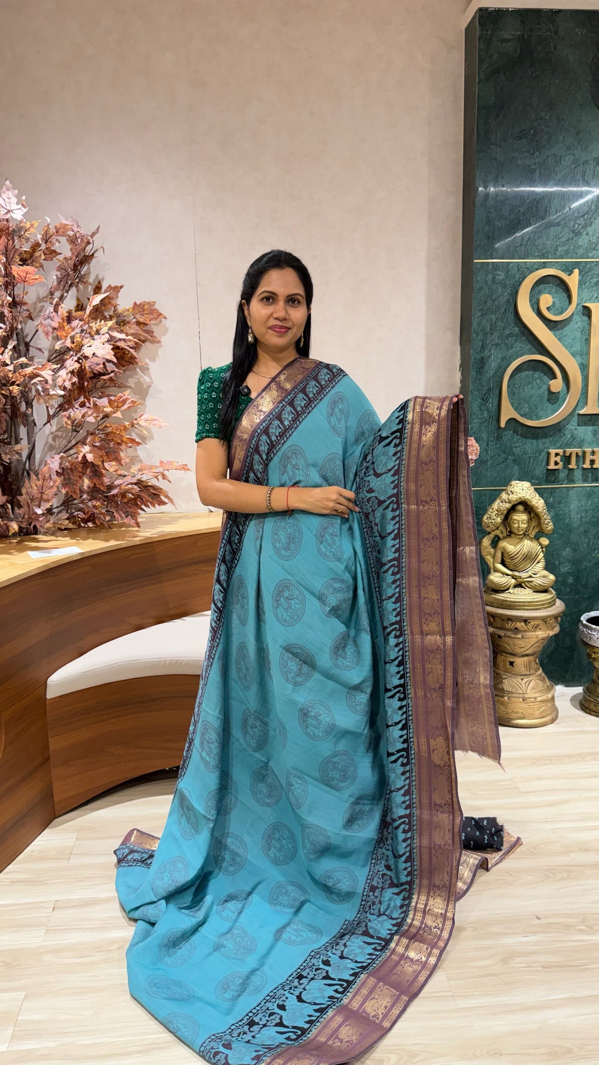 Causal fancy saree last piece sale