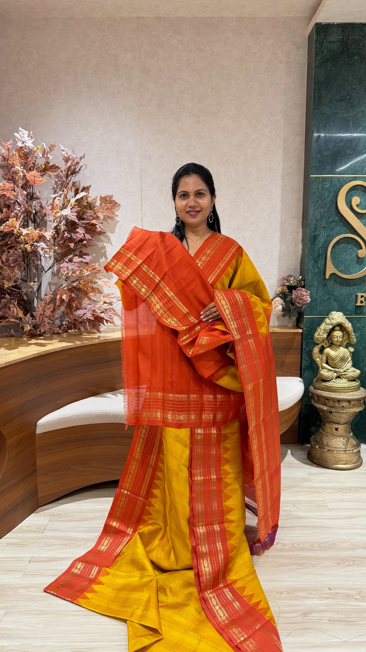 Handloom Gadwal pattu