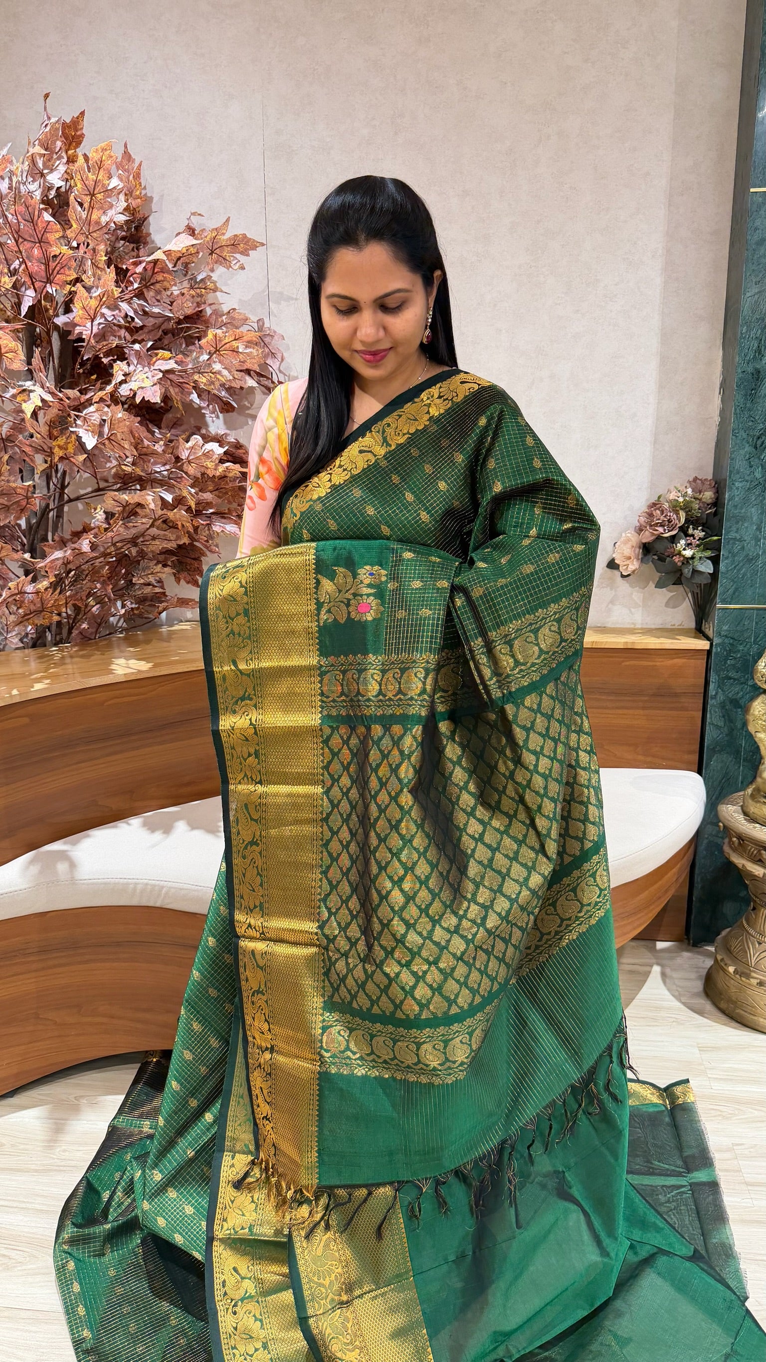 Handloom mangalgiri pattu