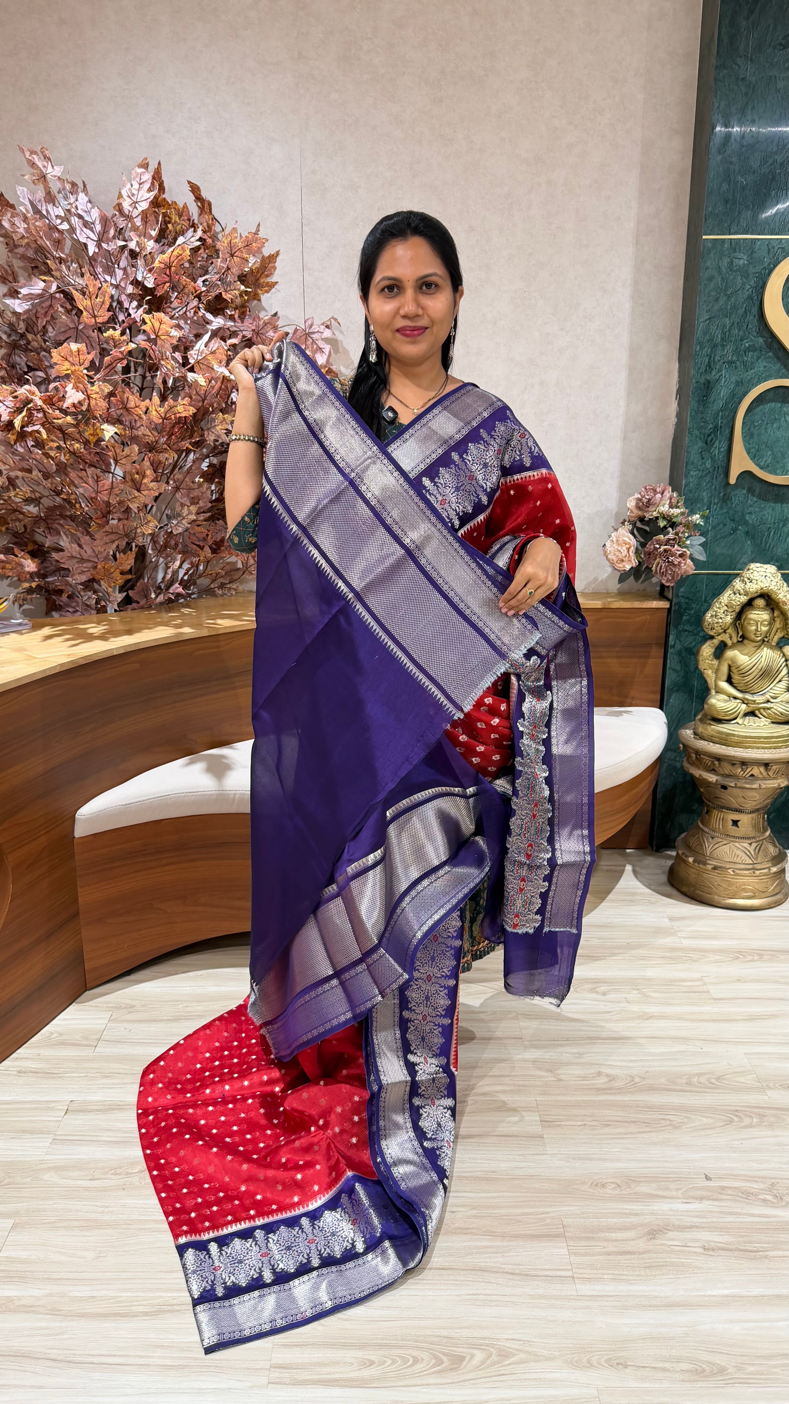 Banaras chanderi pattu
