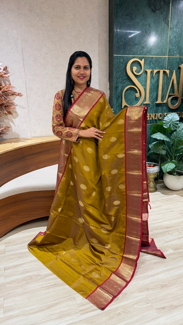 Light weight handloom Kanchi pattu