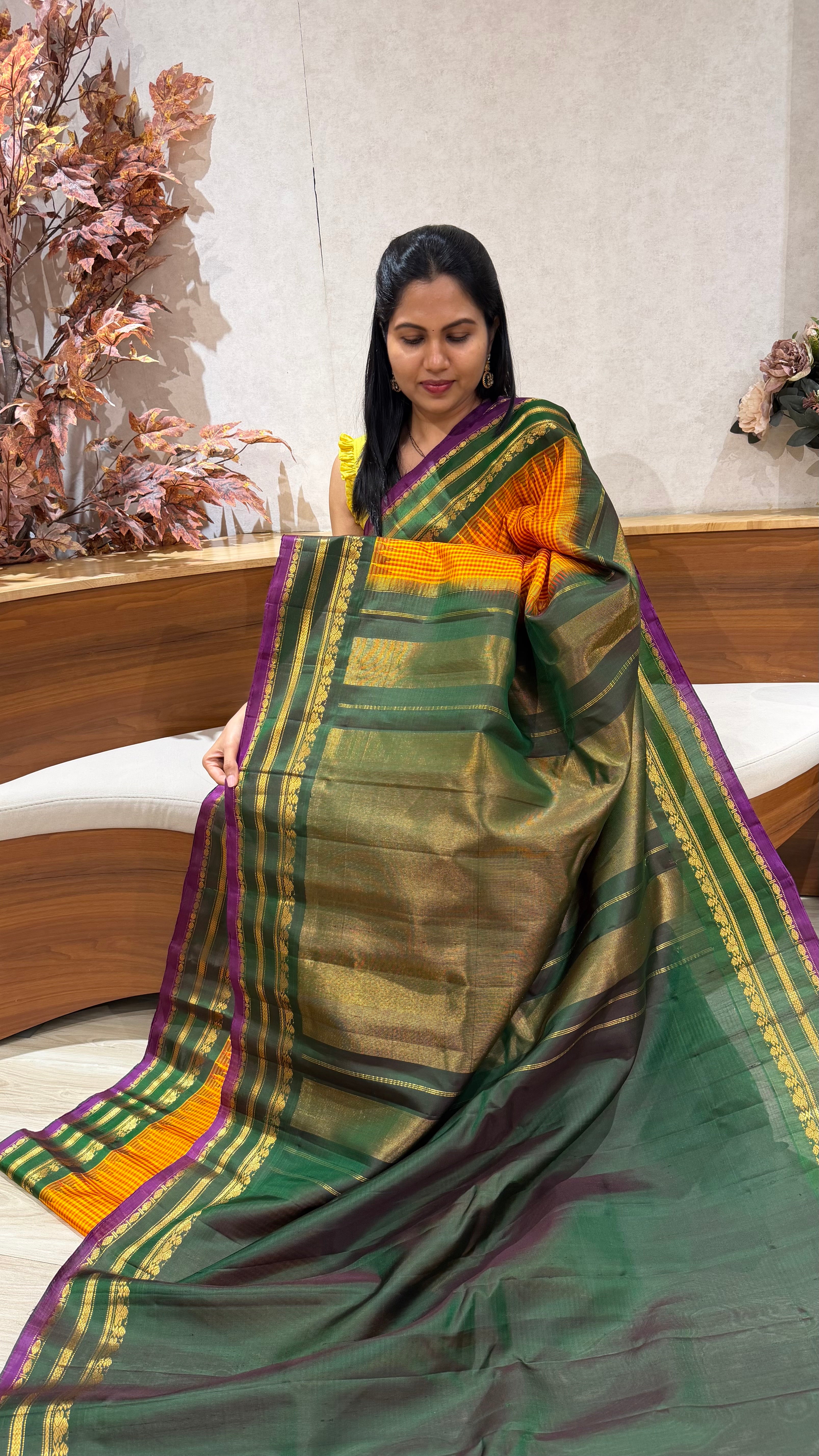 Handloom Gadwal pattu