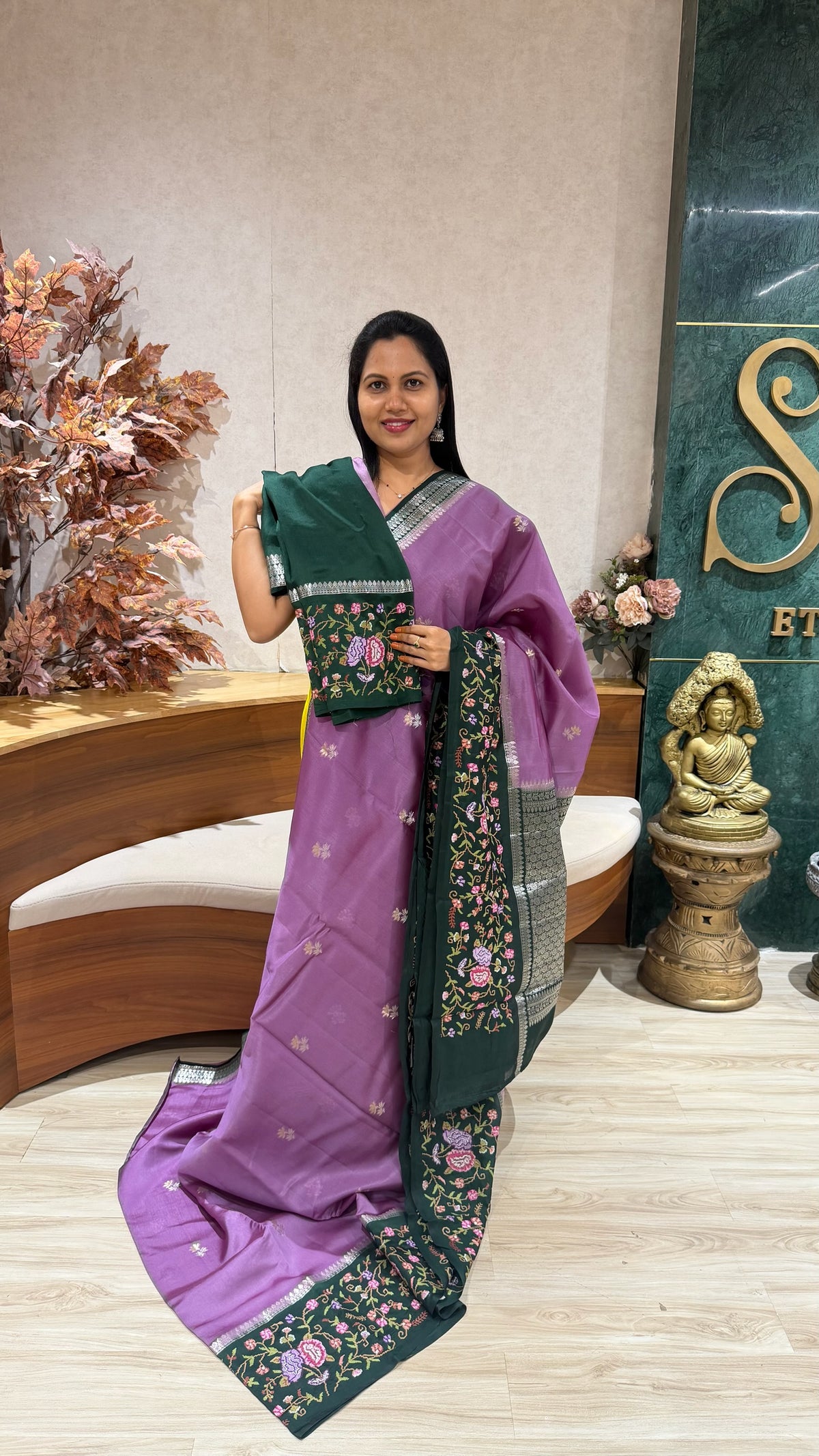 Puna silk embroidery