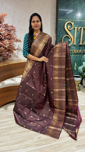 Vintage handloom Kanchi pattu