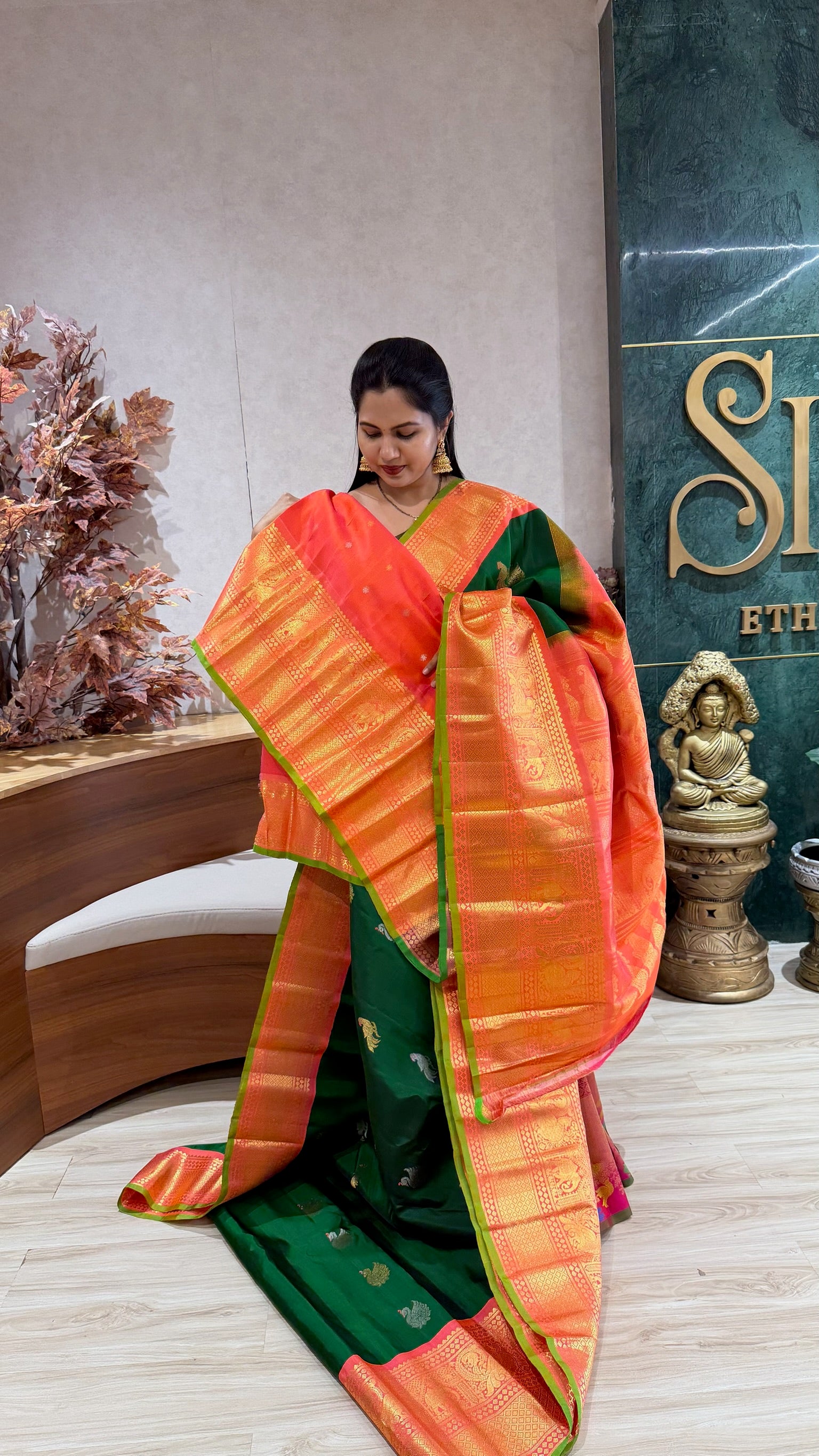 Handloom Gadwal pattu