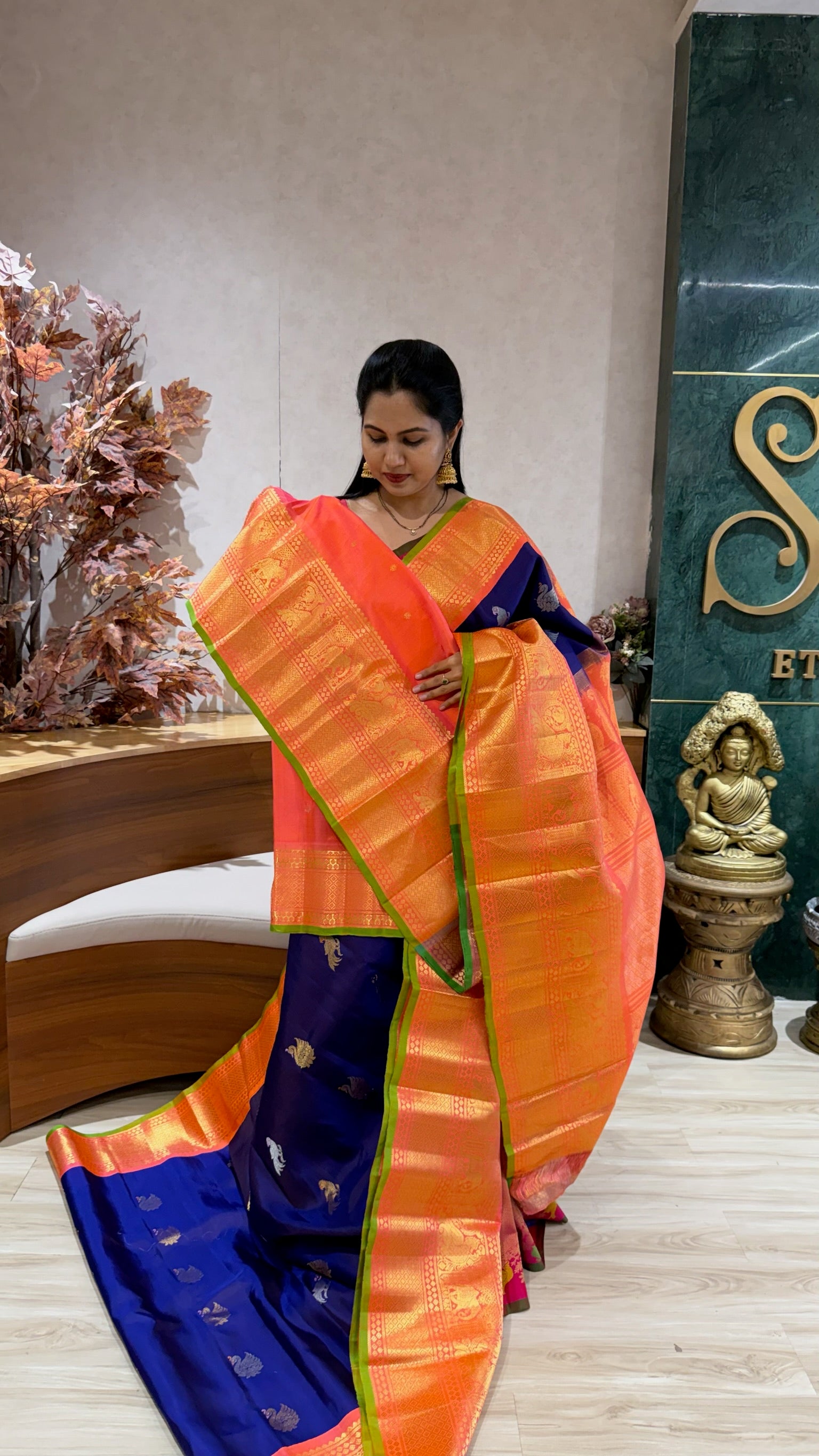 Handloom Gadwal pattu