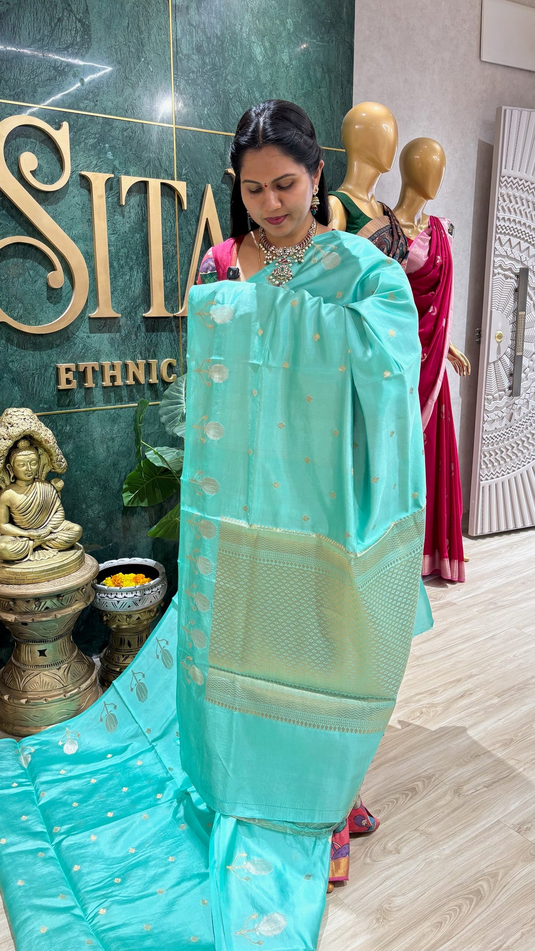 Pure Handloom mango pattu