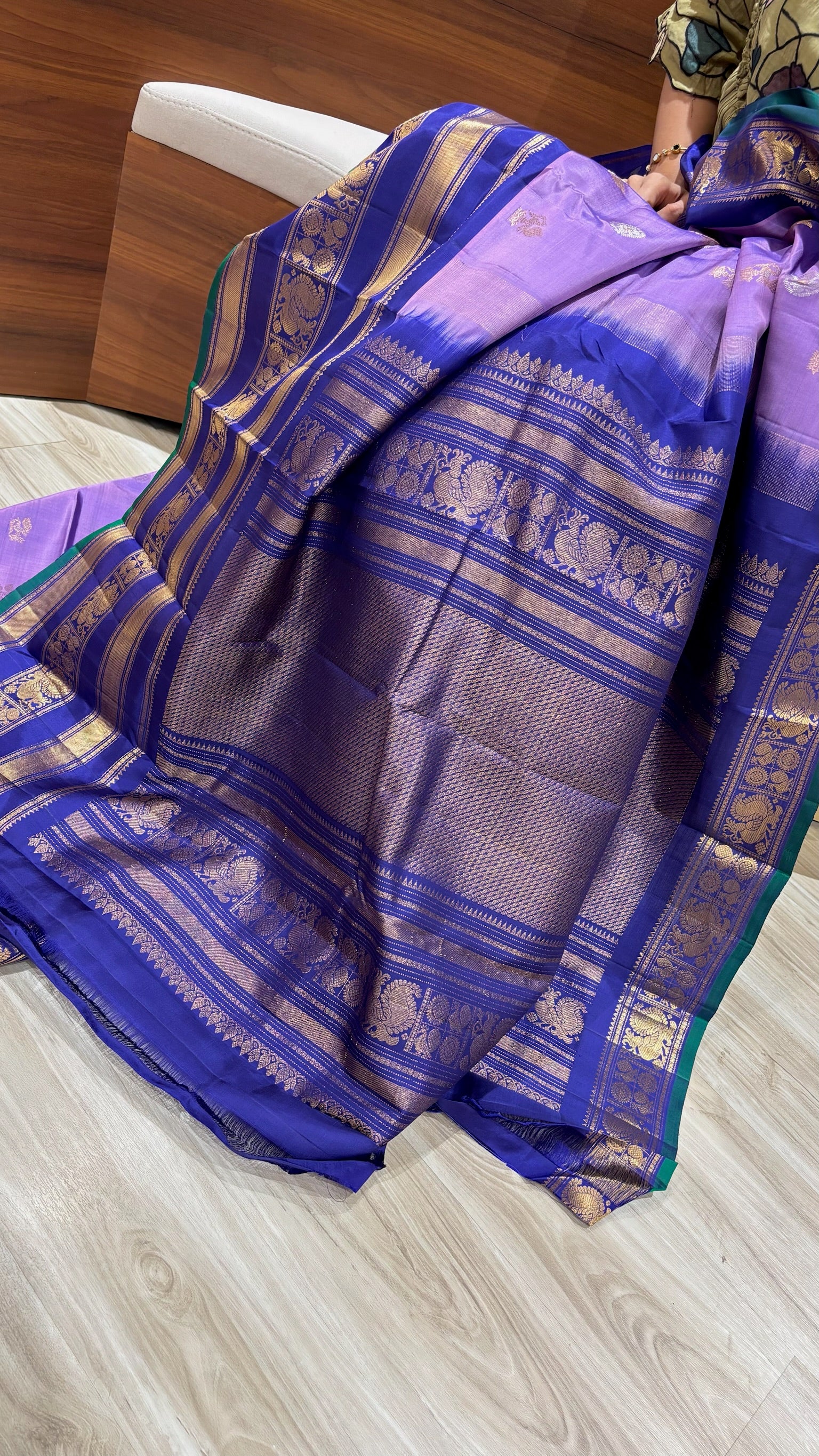 Handloom Gadwal kanchi borders