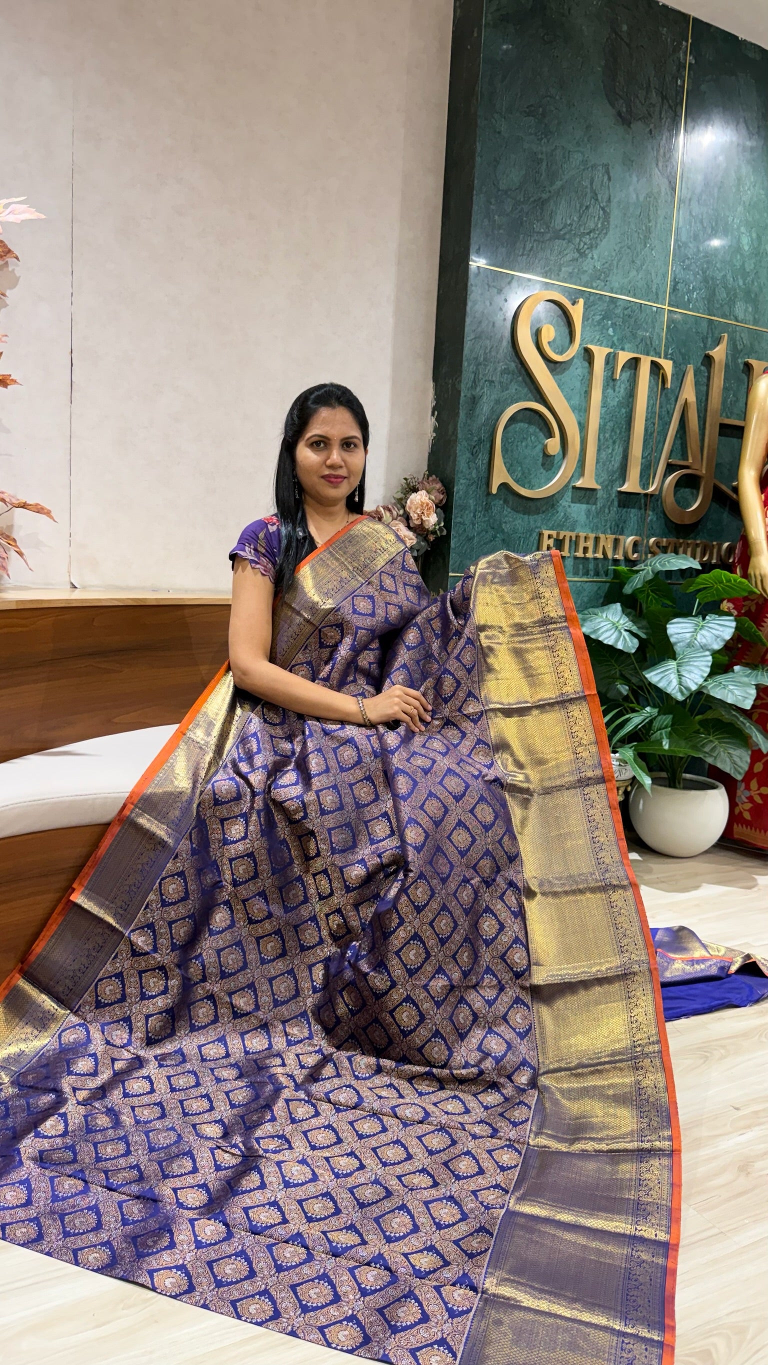 Handloom bridal Kanchi pattu