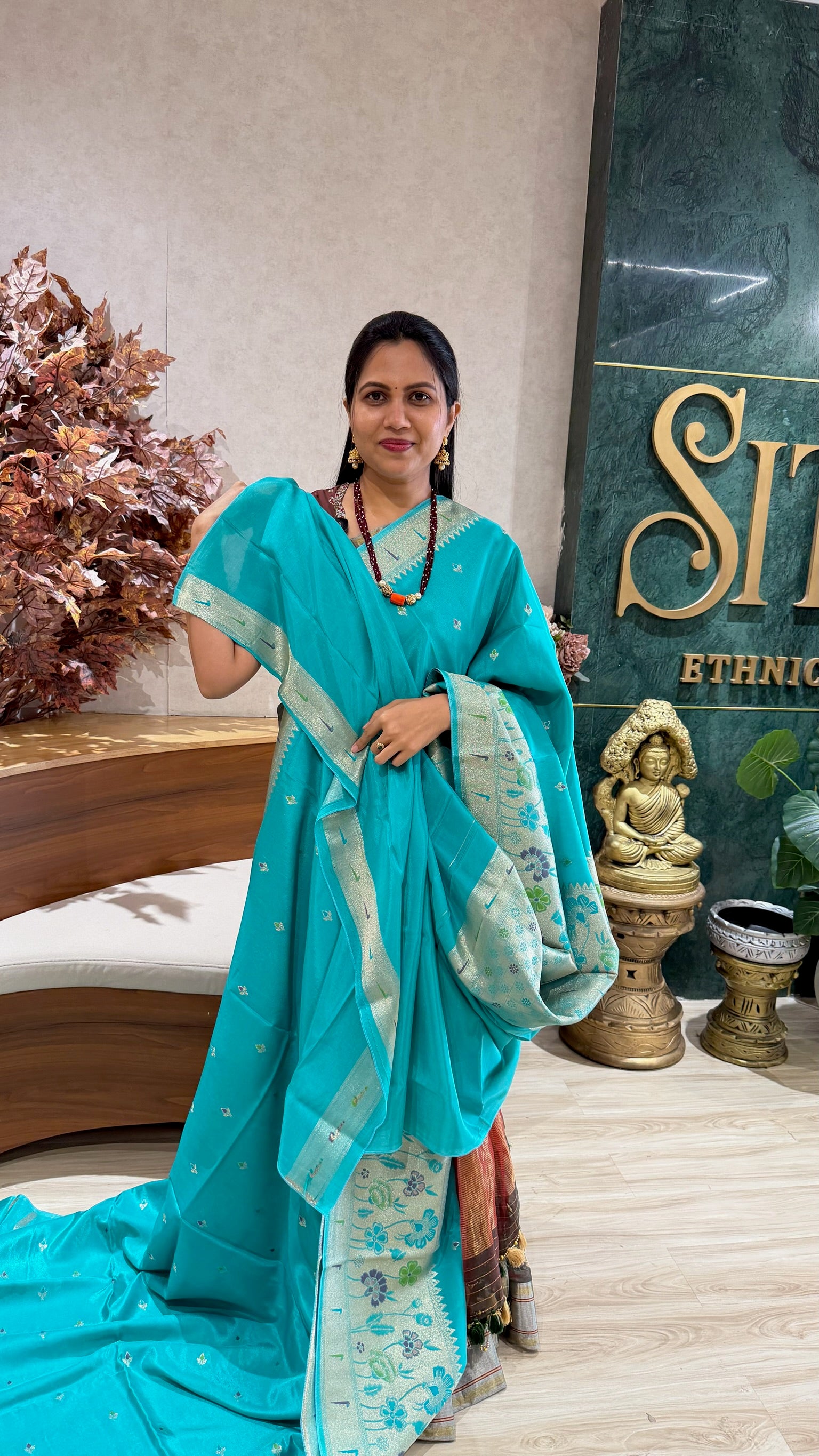 Tussar georgette