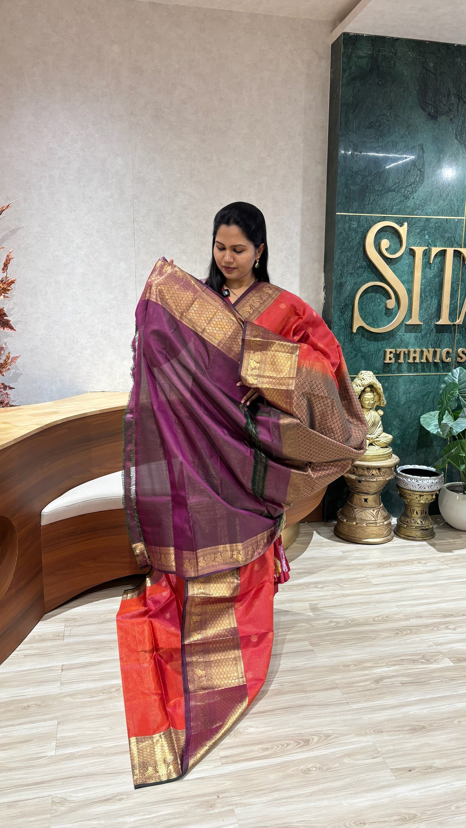 Light weight Kanchi pattu