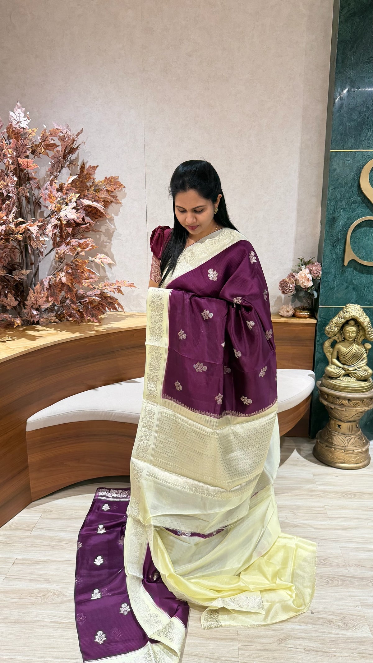 Kota mango silk border