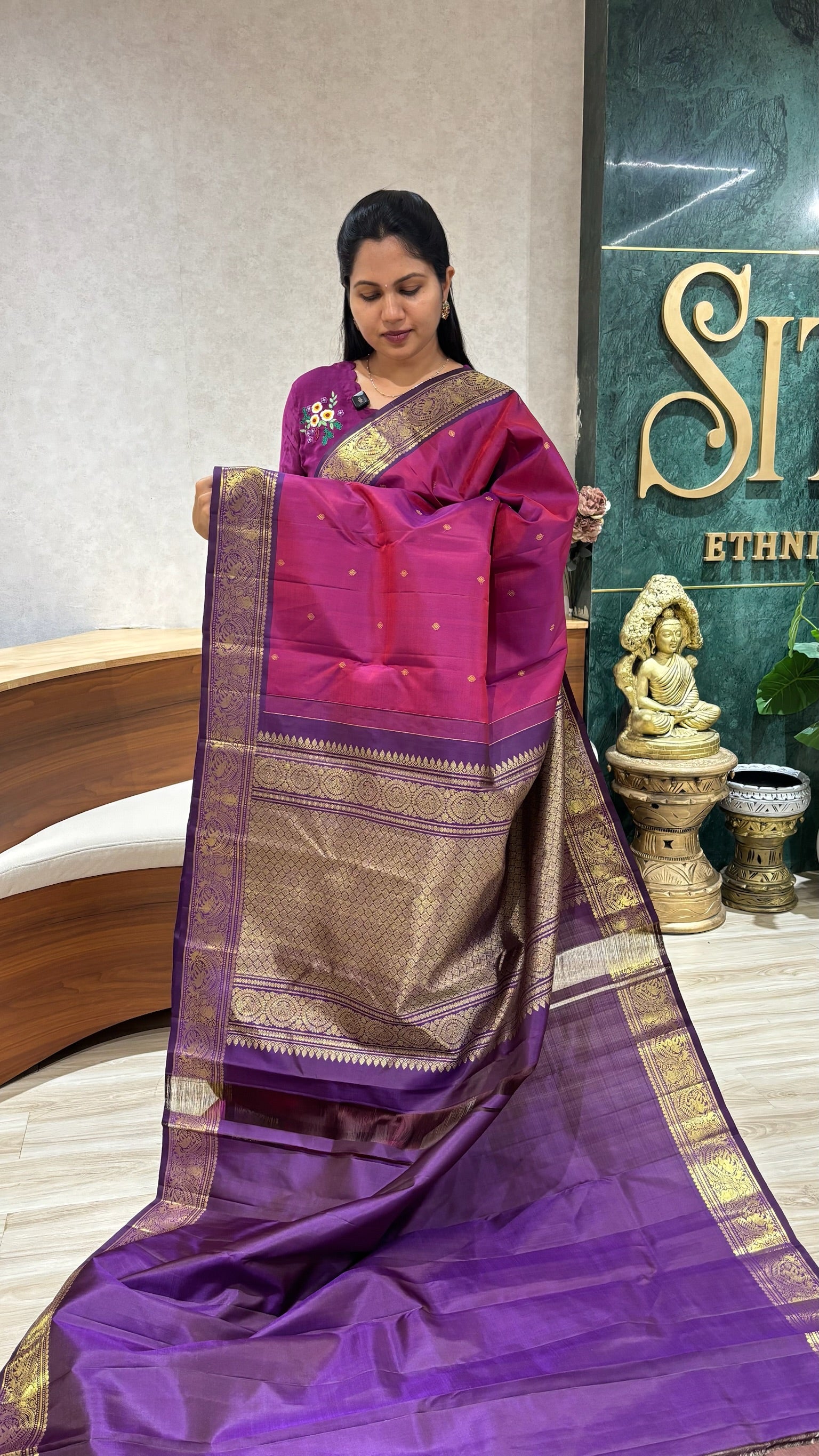 Handloom kanchi pattu