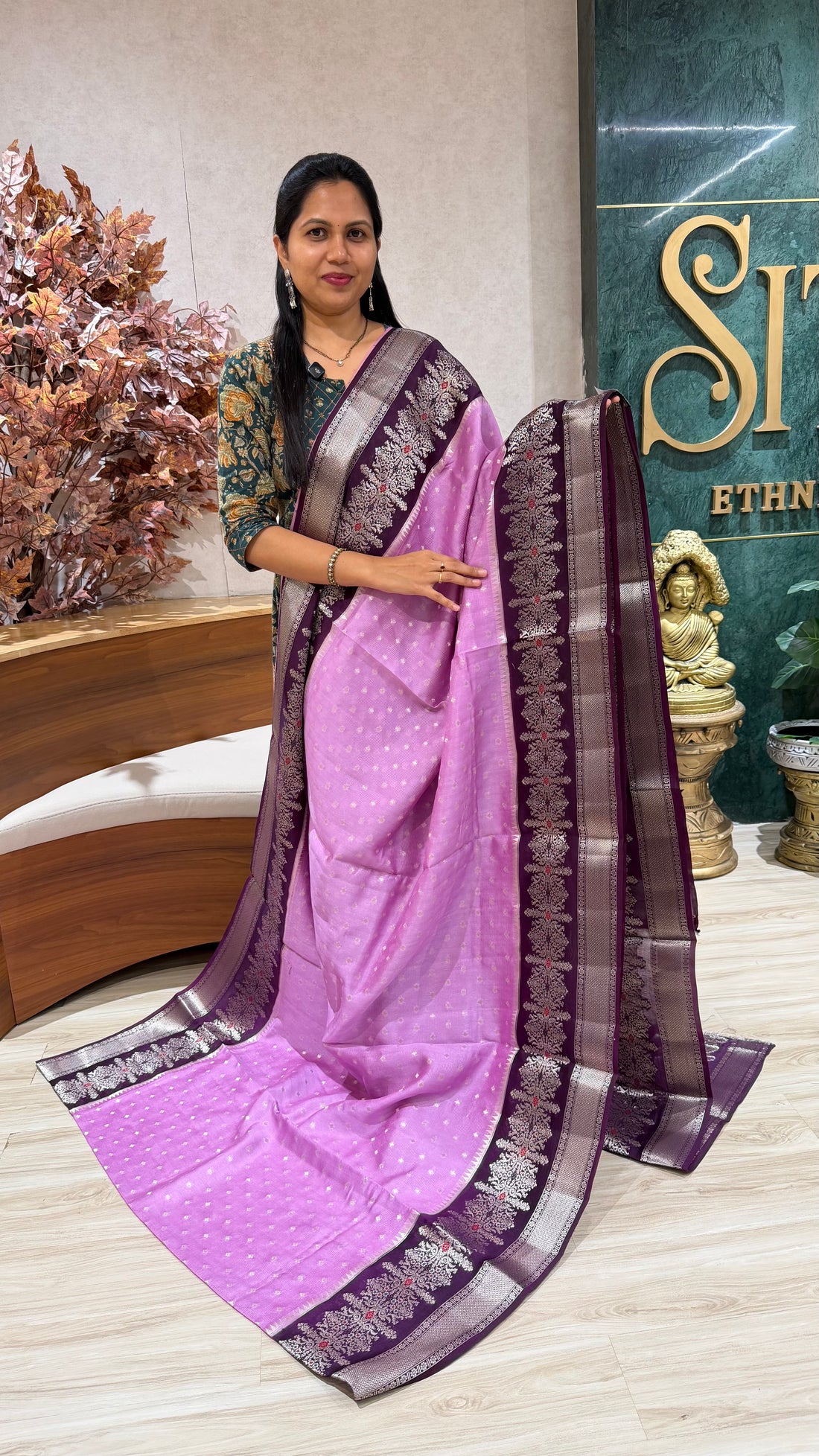Banaras chanderi pattu