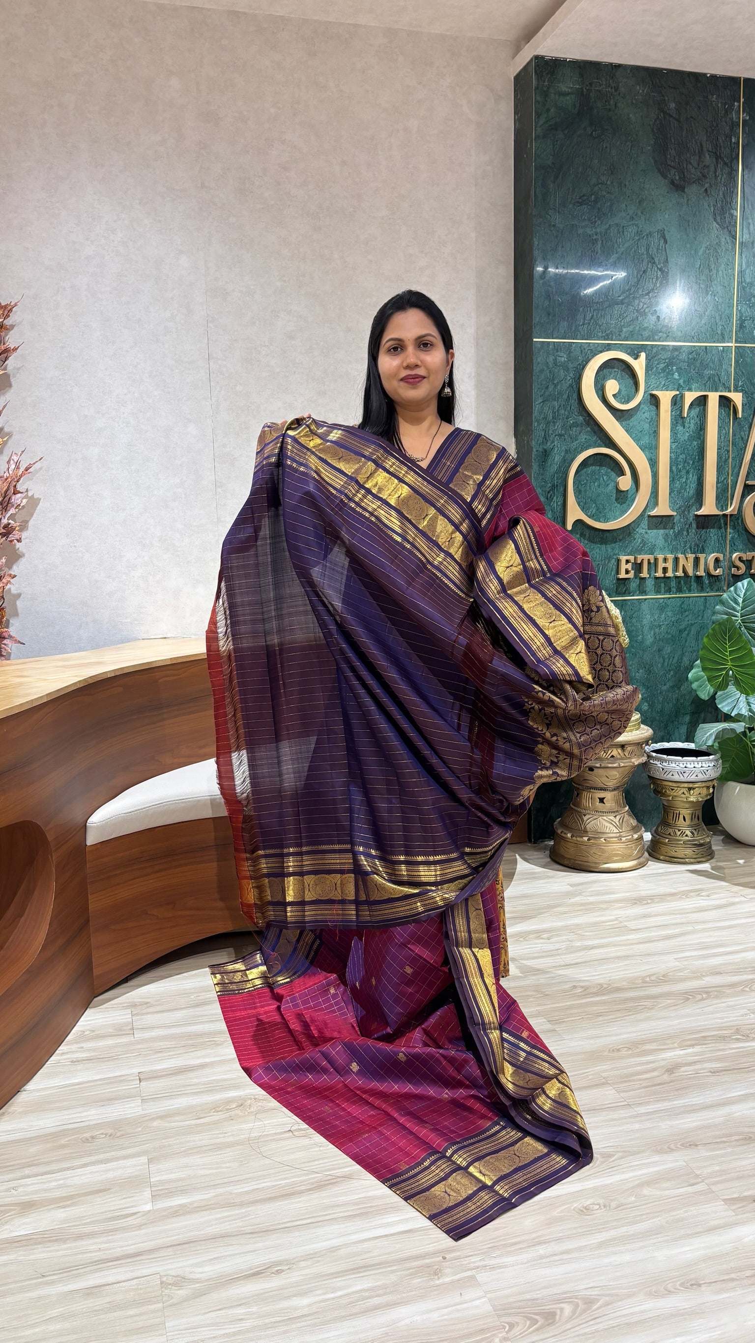 Handloom kanchi pattu