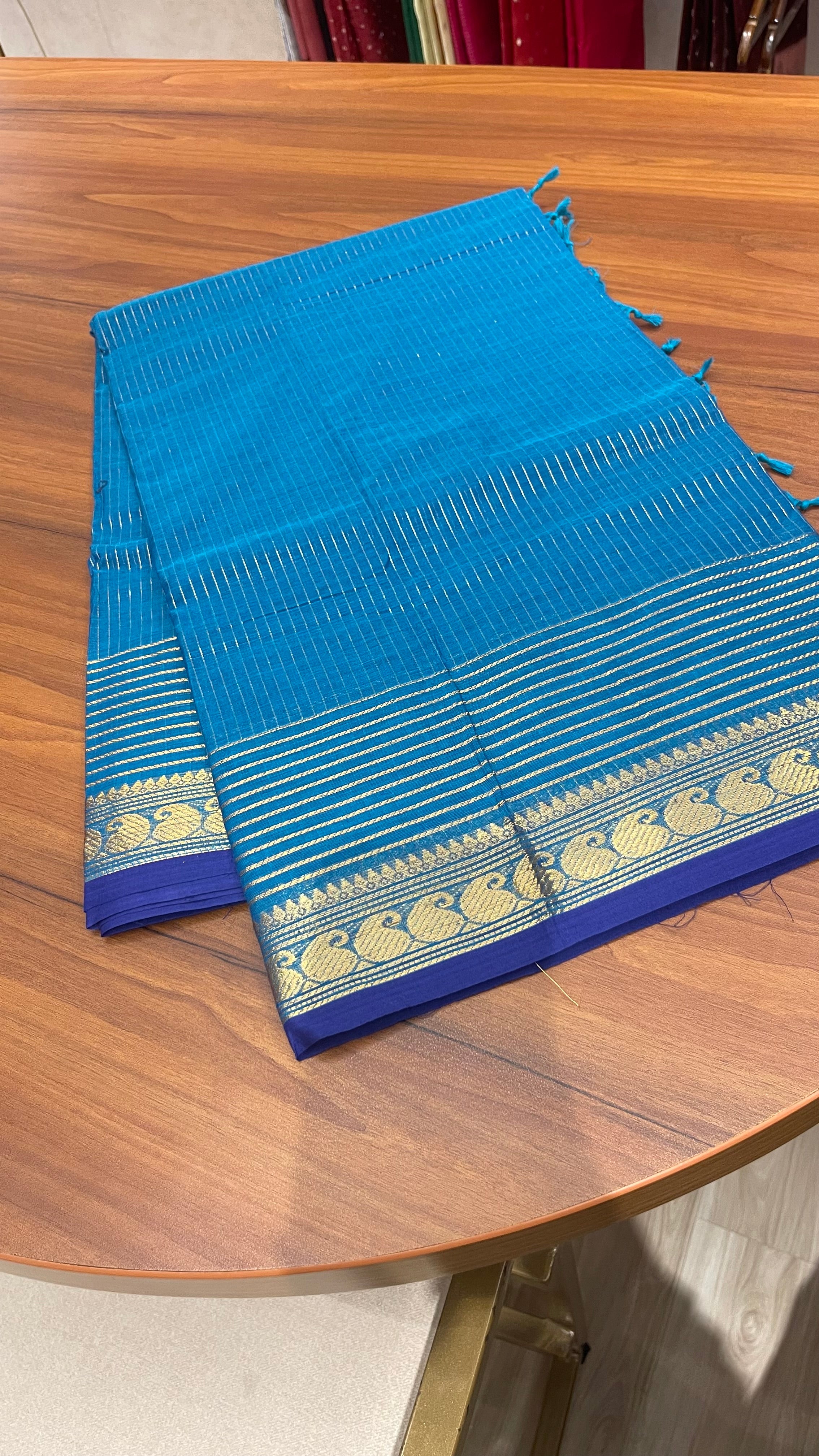 Kanchi cotton with running blouse