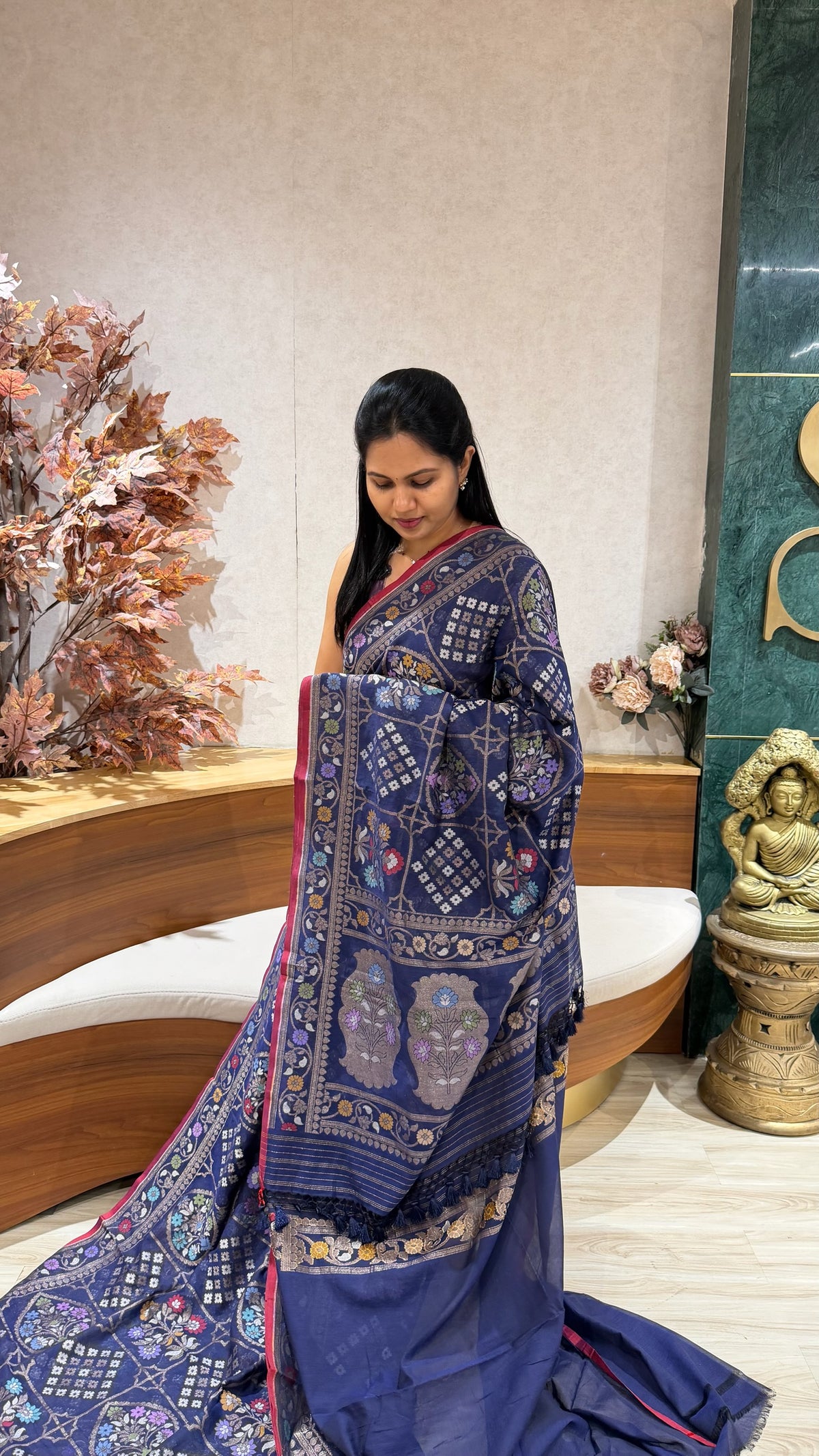 Handloom cotton jhamdhani