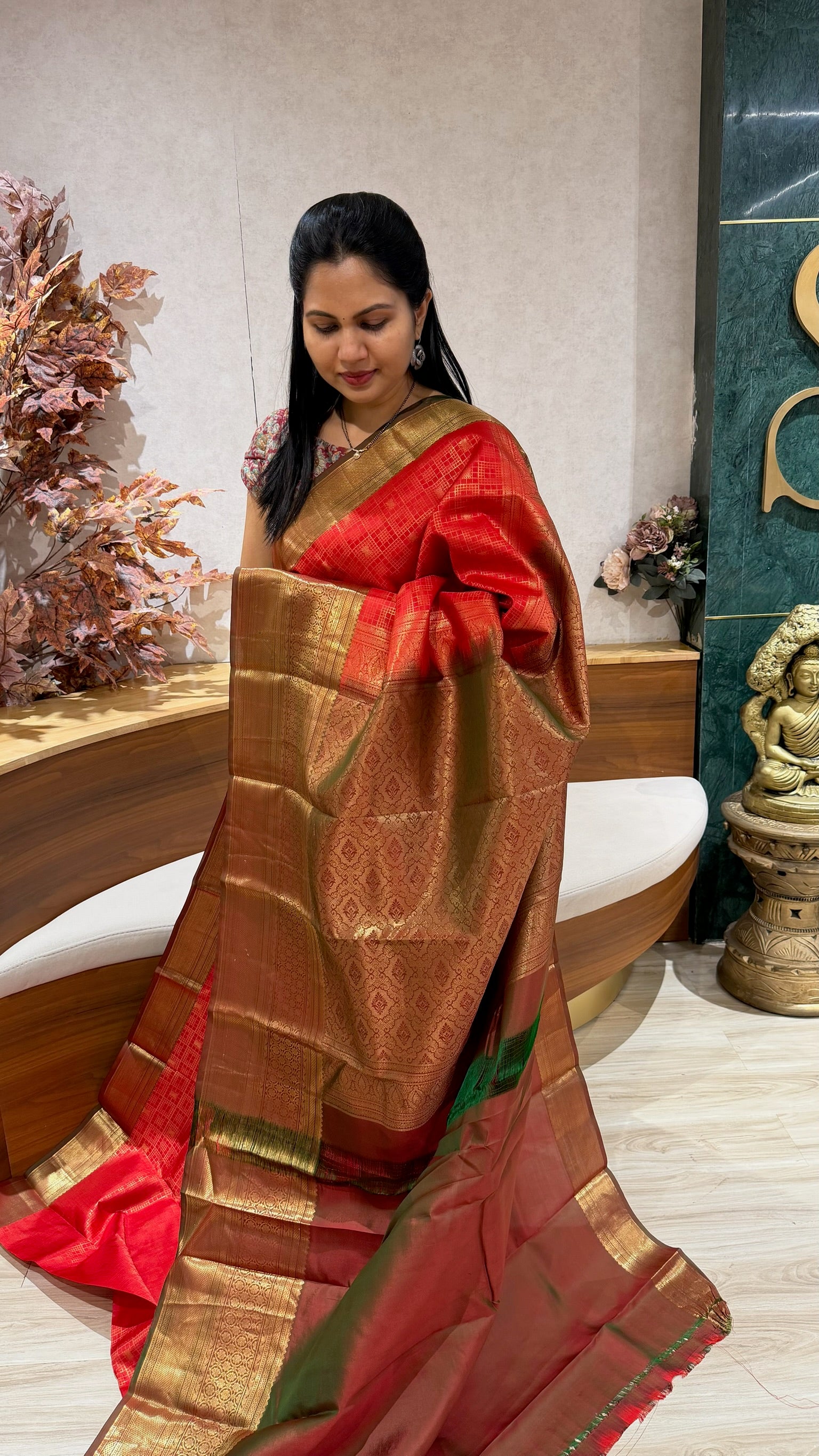 Lightweight vintage kanchi pattu