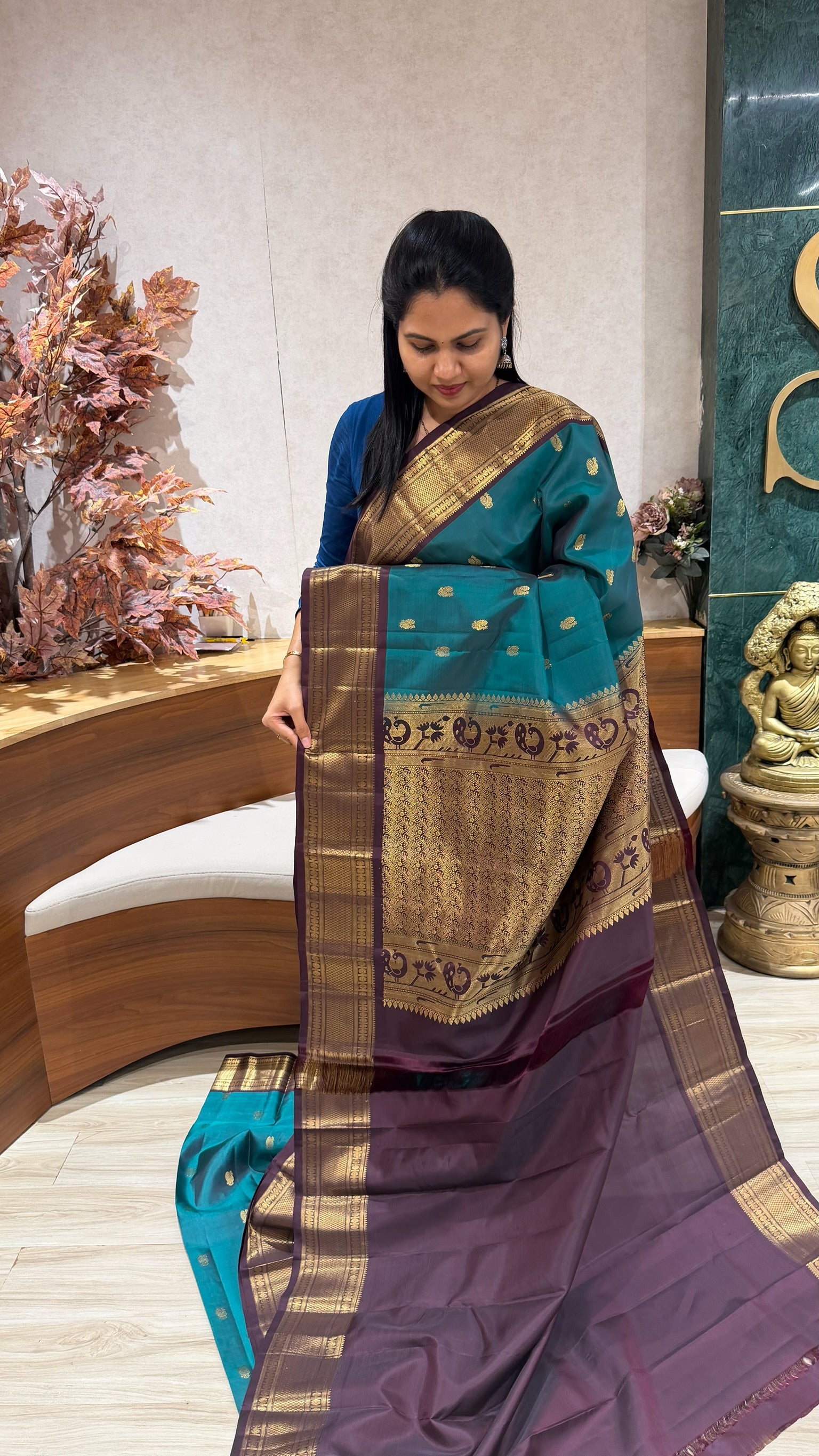 Handloom Light weight kanchi pattu