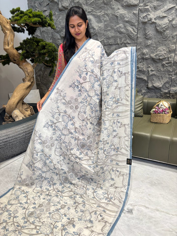 Mangalgiri silk blue