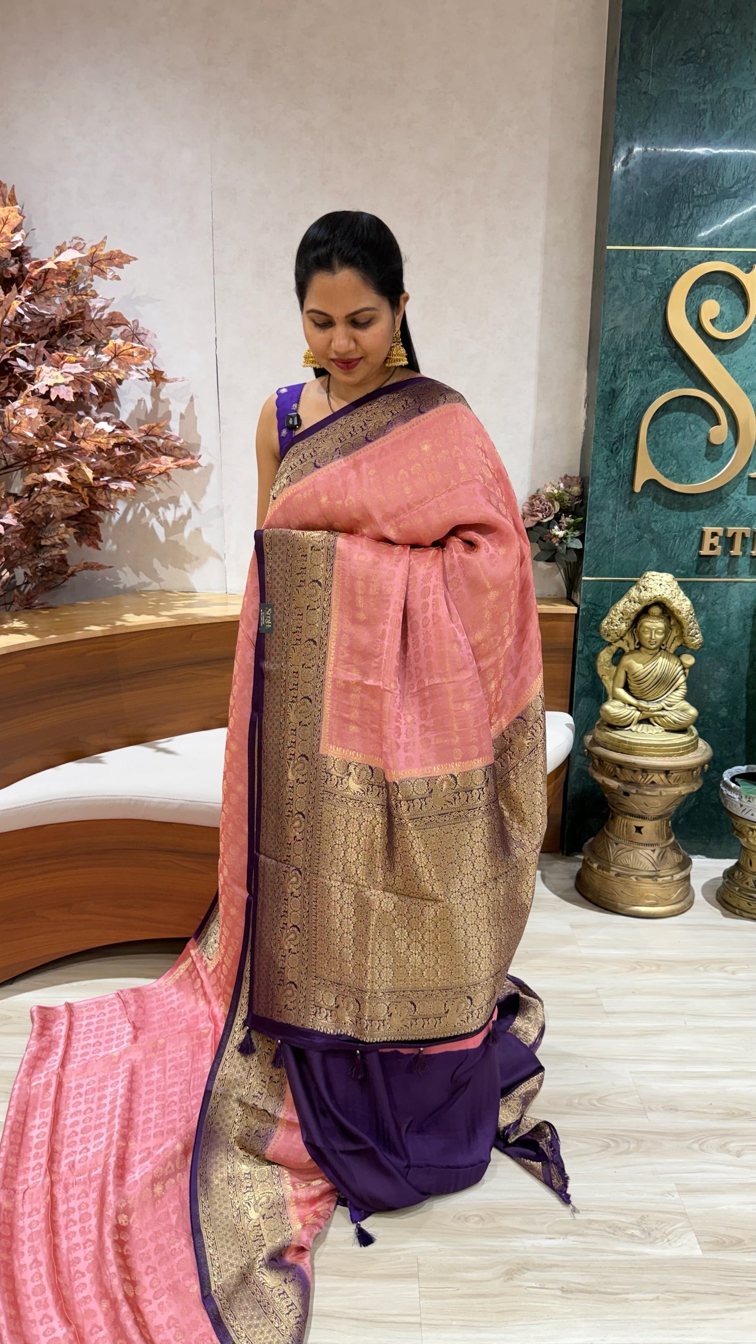 Kanchi crepe weaving