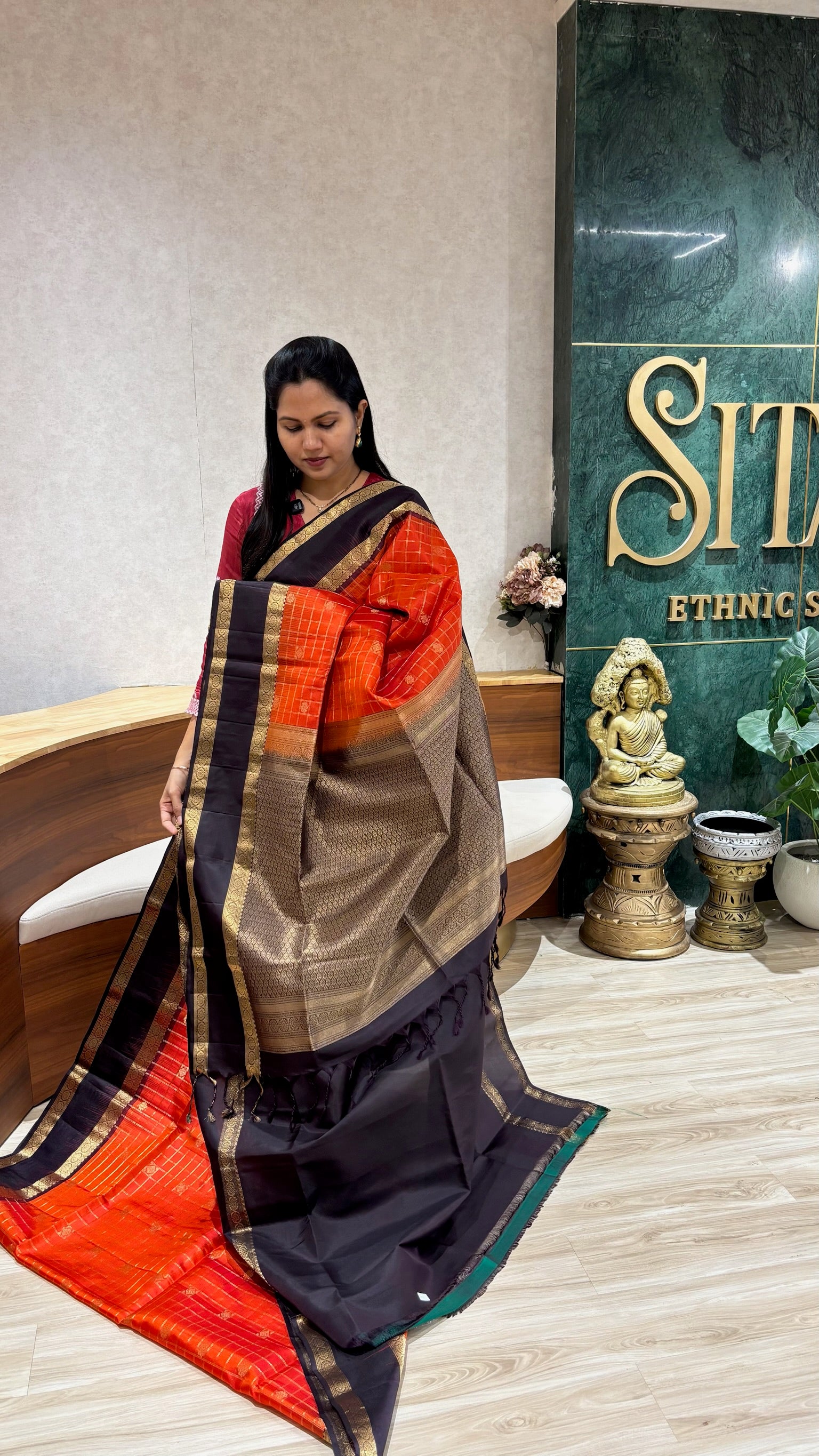 Light weight Kanchi pattu