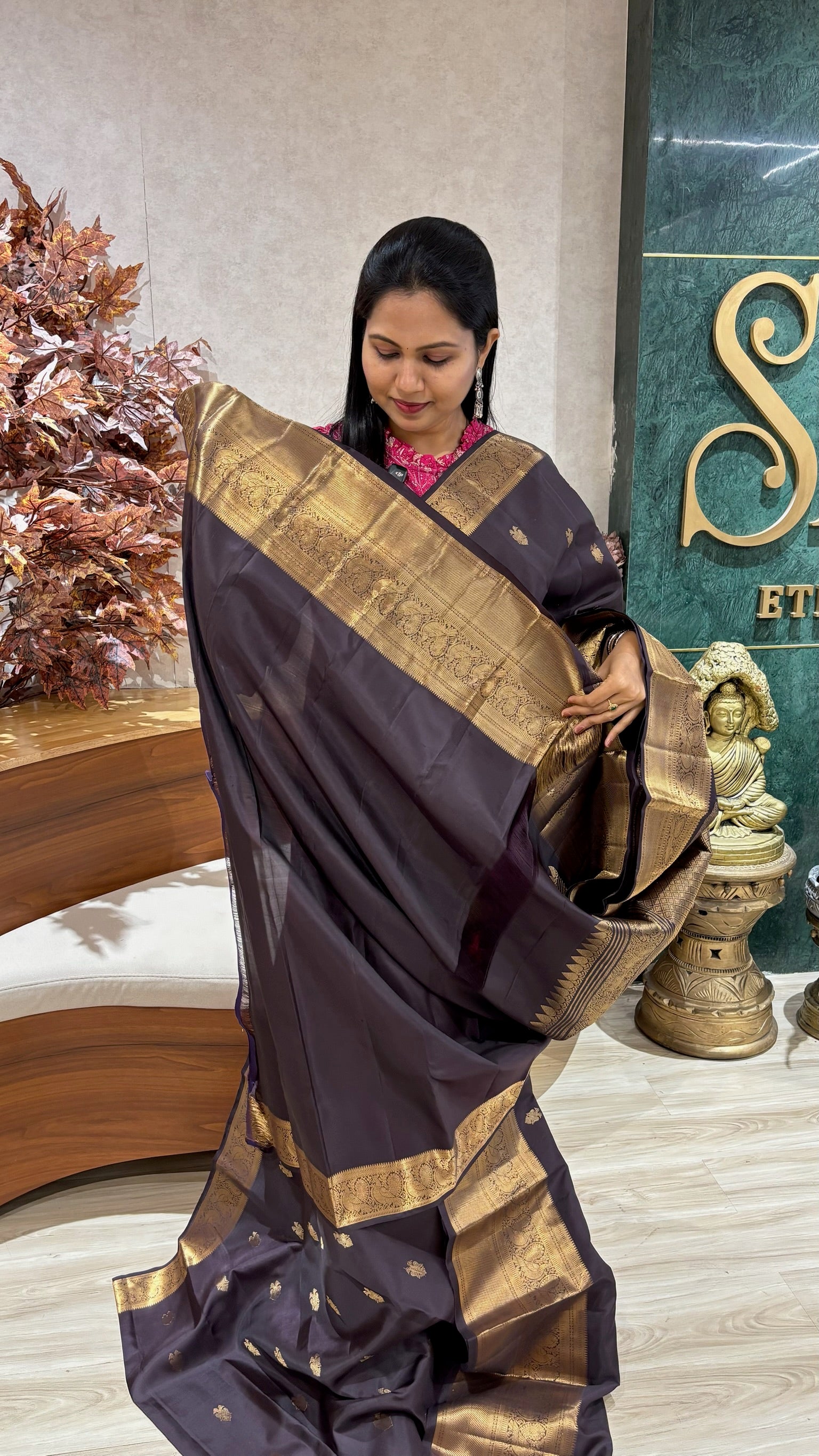 Lightweight Handloom Kanchi pattu